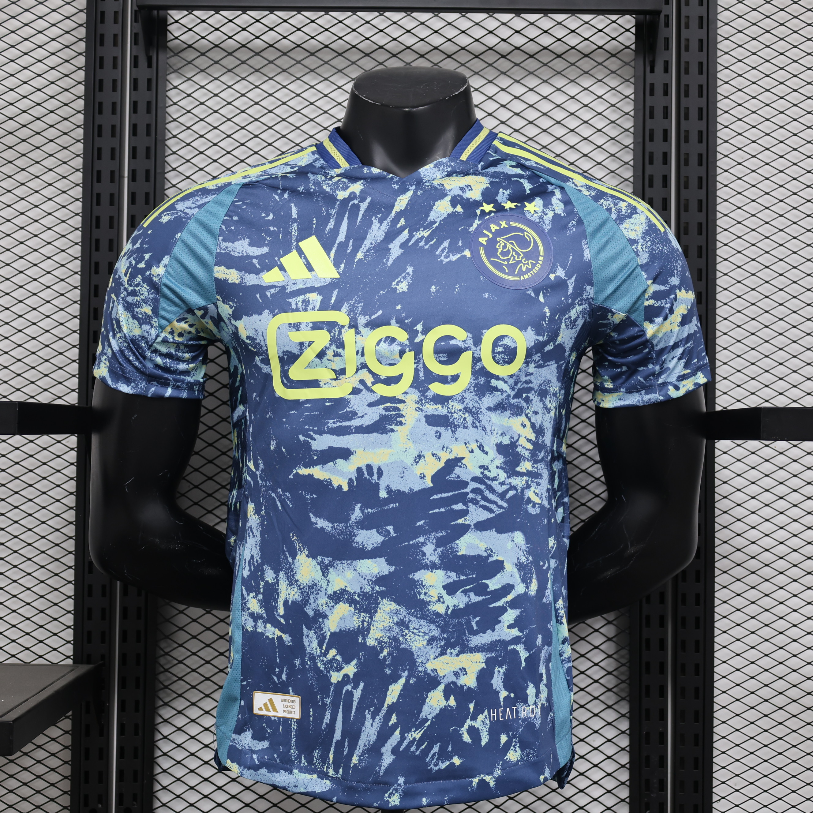 Ajax 24-25 Away Jersey - Player Version - SOCCERDEALSHOP