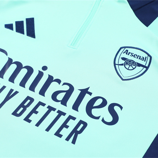 Arsenal 24-25 Long Sleeve Training Set - Lake Blue - SOCCERDEALSHOP