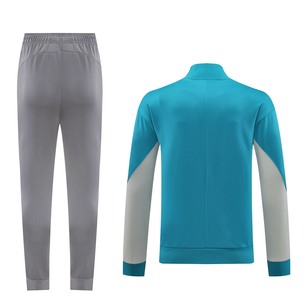 Atletico Madrid 24-25 Jacket Training Tracksuit - Lake Blue - SOCCERDEALSHOP