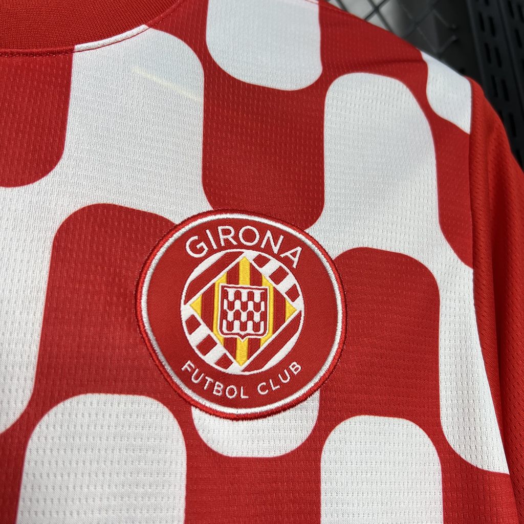 Girona 24-25 Home Stadium Jersey - Fans Version - SOCCERDEALSHOP