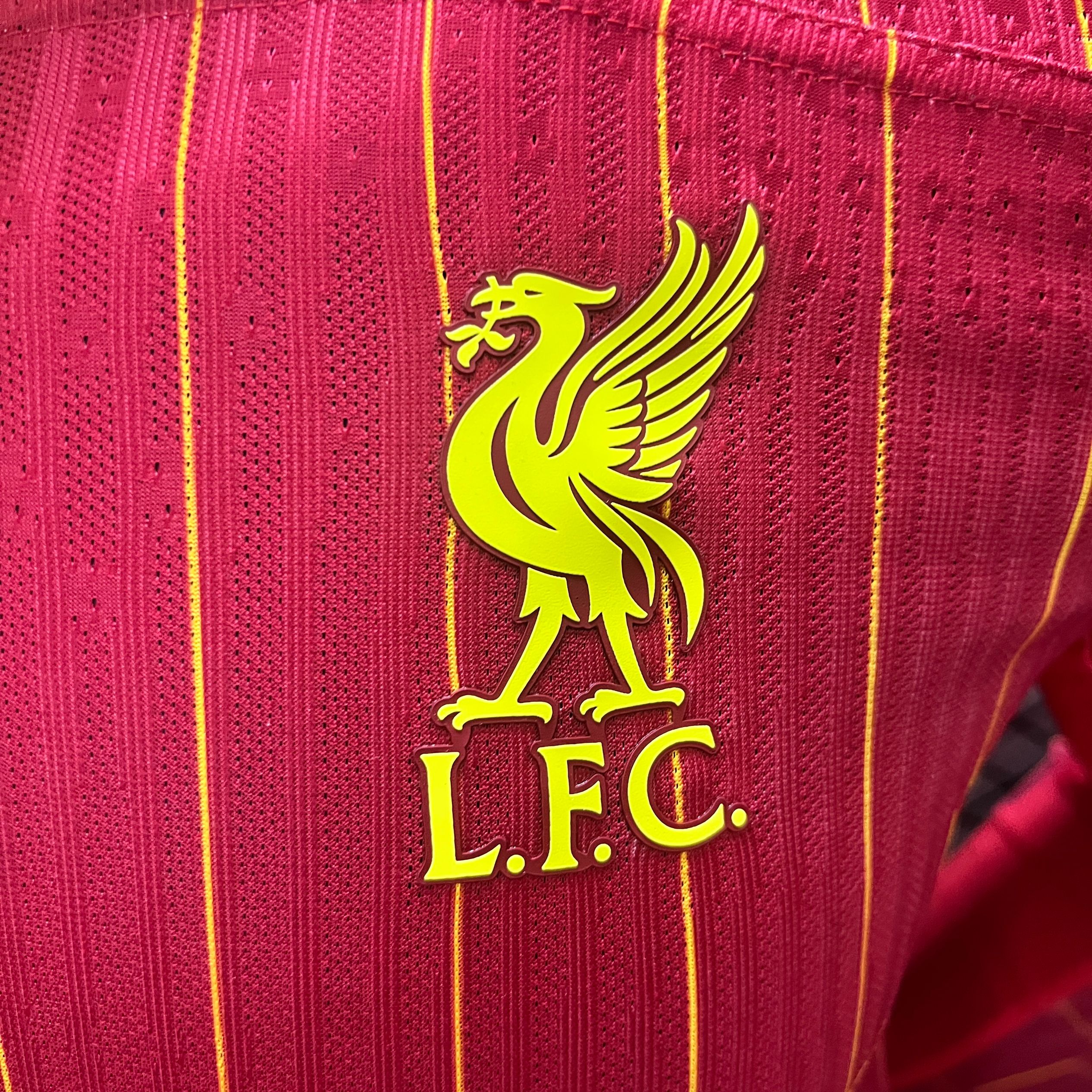 Liver.pool 24-25 Home Long Sleeve Jersey - Player Version - SOCCERDEALSHOP