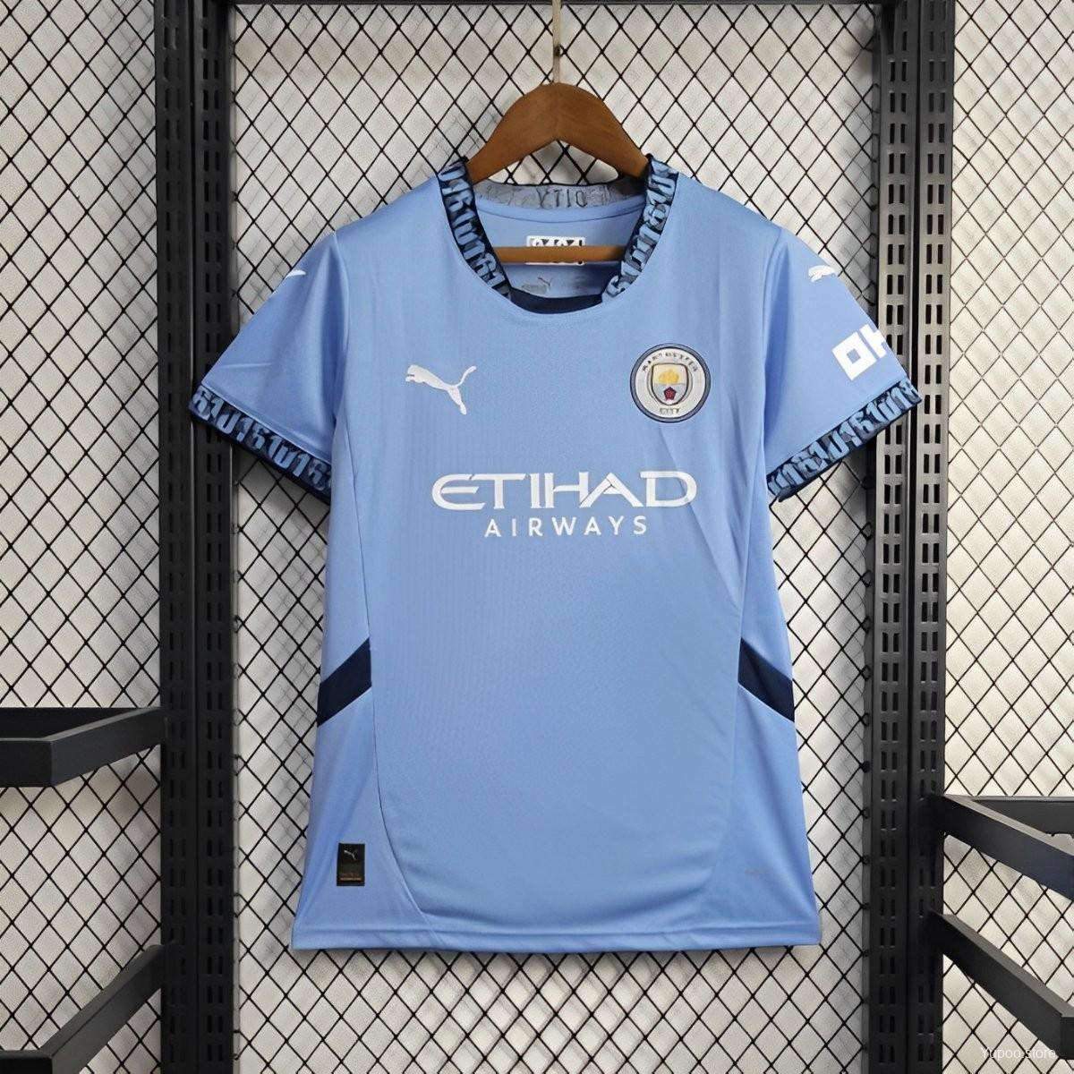 Women's Manchester City 24-25 Home Jersey - SOCCERDEALSHOP