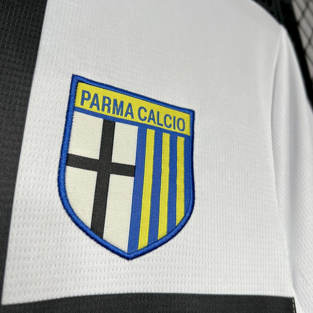 Parma 24-25 Home Stadium Jersey - Fans Version - SOCCERDEALSHOP