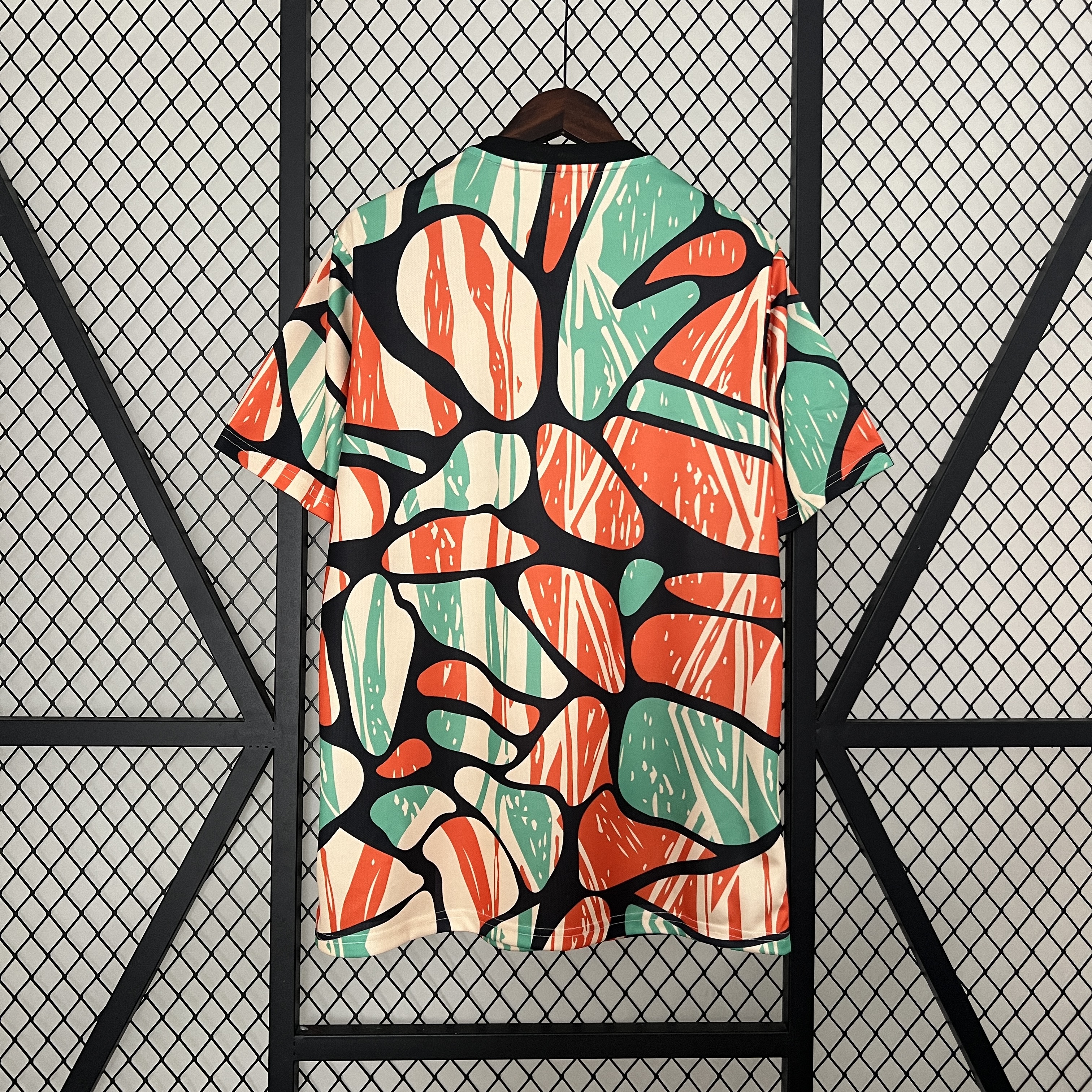 Arsenal 24-25 Red Green Pre-match Jersey - Fans Version - SOCCERDEALSHOP