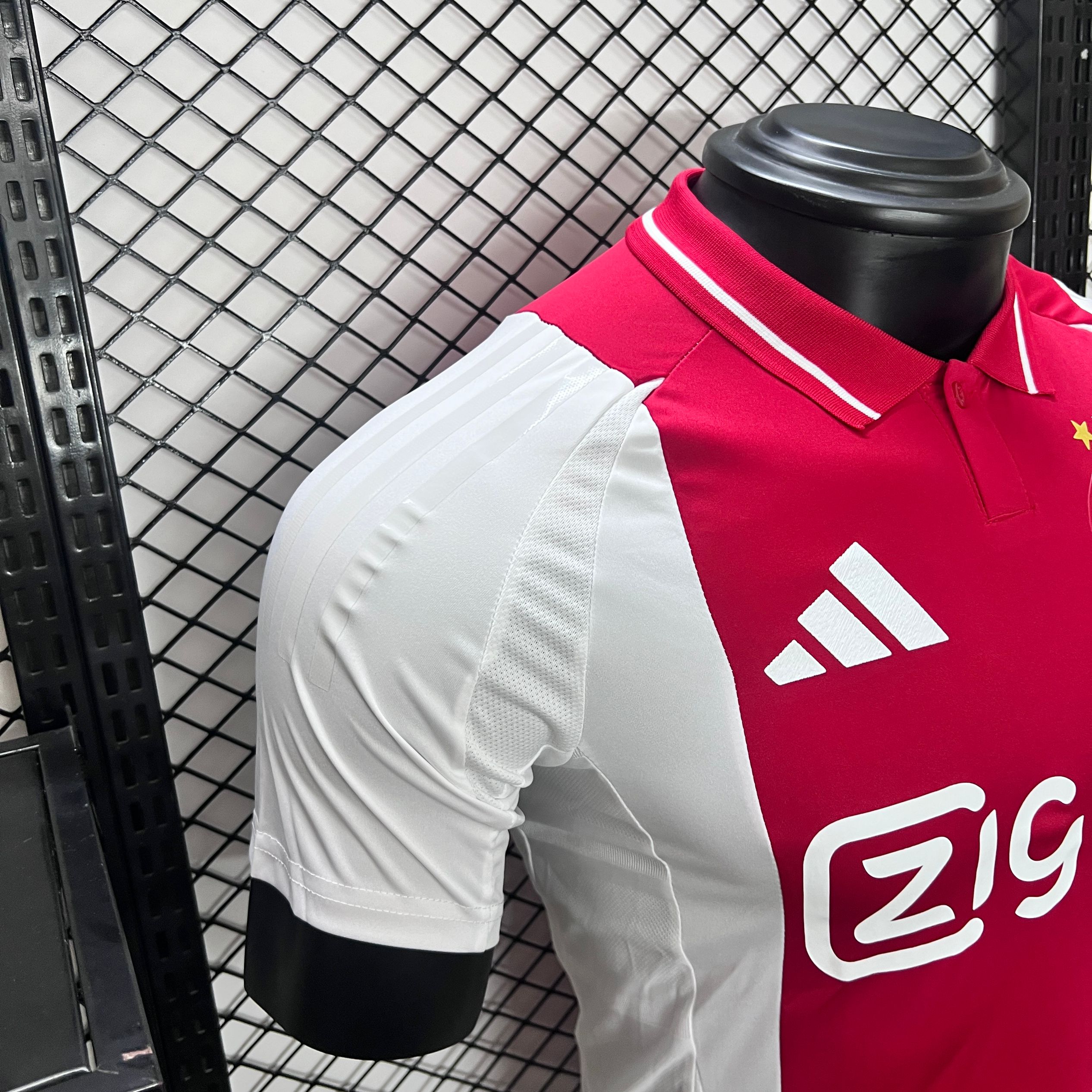 Ajax 24-25 Home Stadium Jersey - Player Version - SOCCERDEALSHOP