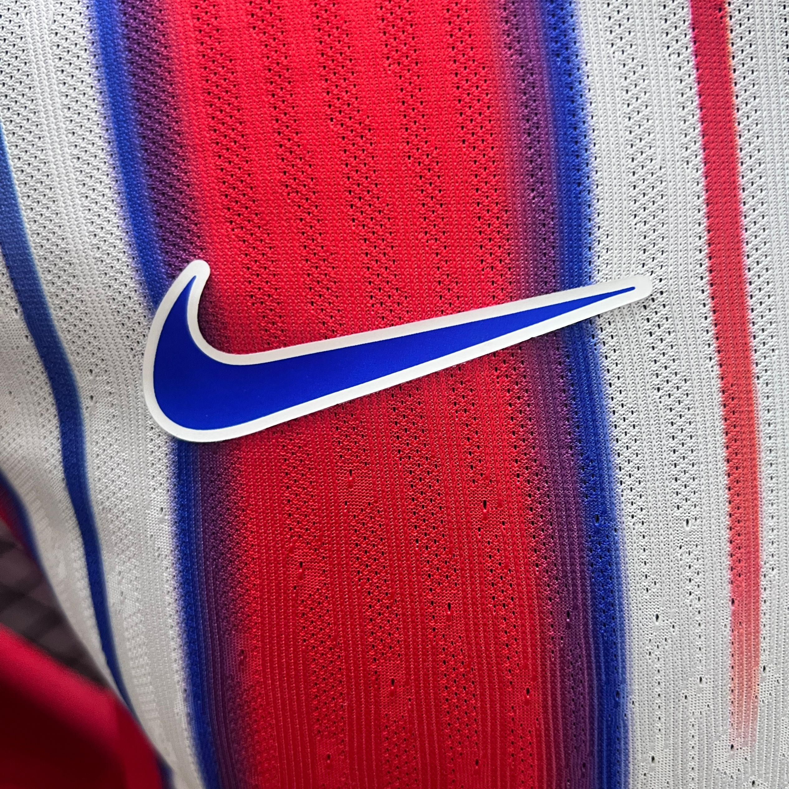 Atletico Madrid 24-25 Home Long Sleeve Jersey - Player Version - SOCCERDEALSHOP