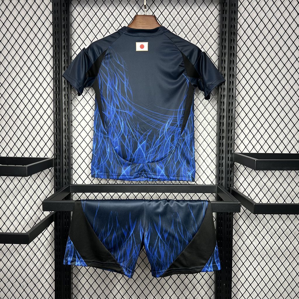Japan 2024 Y3 Home Stadium Kids Kit - SOCCERDEALSHOP
