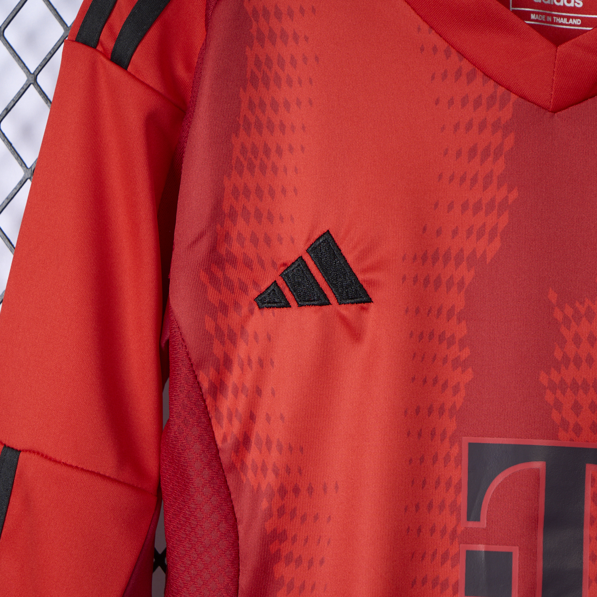 Bayern Munich 24-25 Home Long Sleeve Kids Kit - Fans Version - SOCCERDEALSHOP