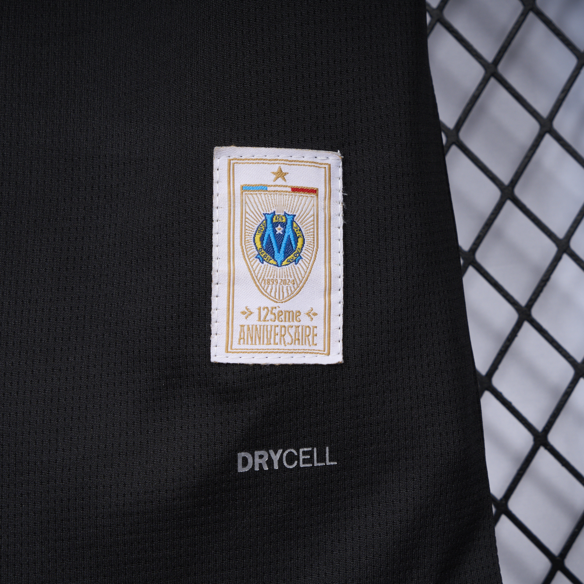 Marseille 24-25 125th Anniversary Black Jersey - Fans Version - SOCCERDEALSHOP