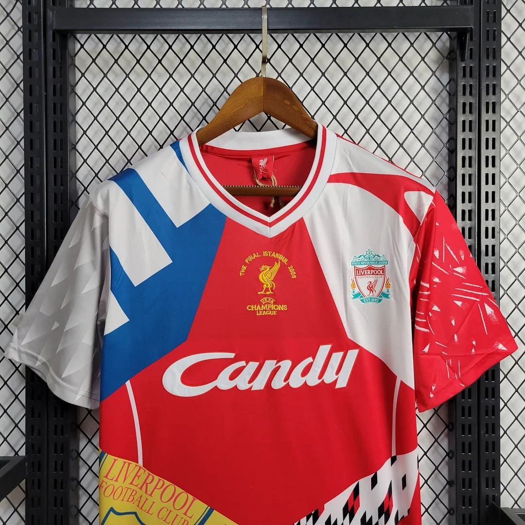 Retro Liver.pool Mixed Commemorative Edition Jersey - SOCCERDEALSHOP