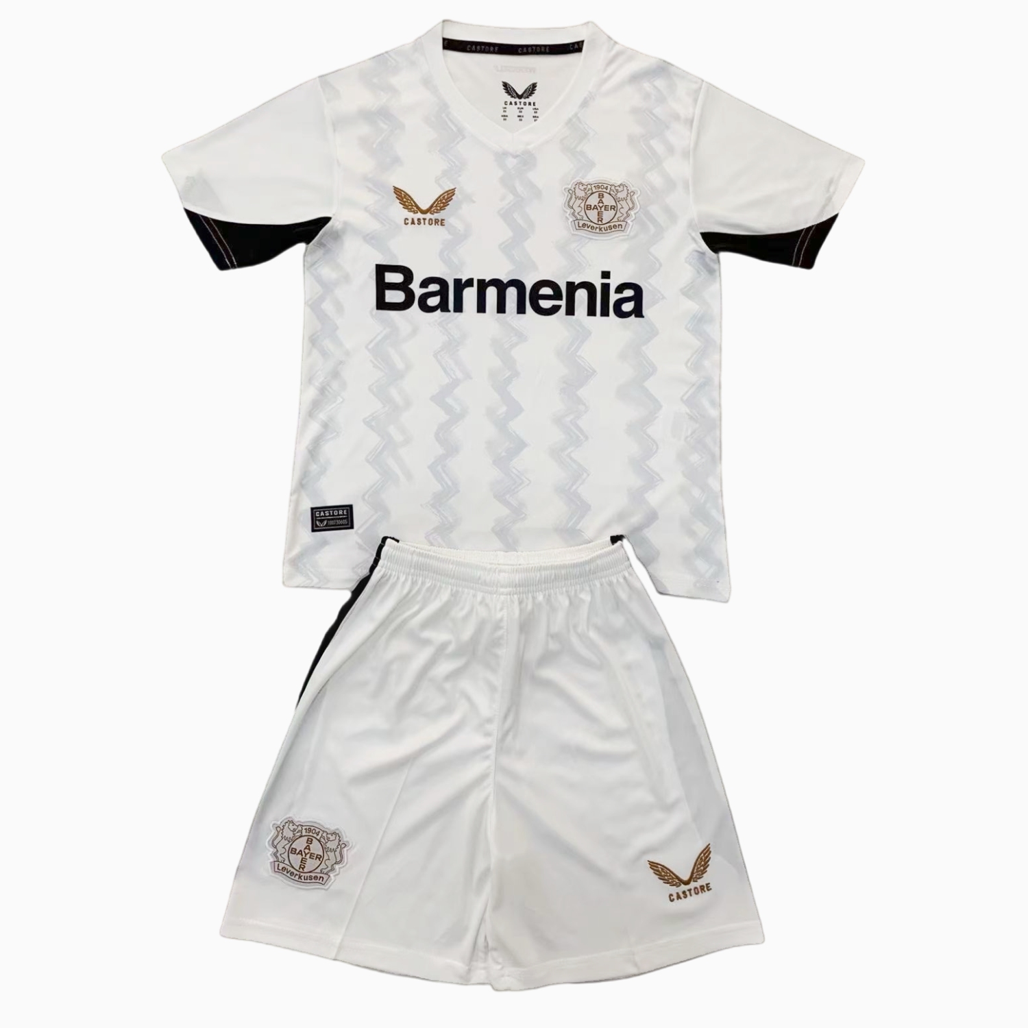 Bayer 04 Leverkusen 24-25 Away Kids Kit - SOCCERDEALSHOP