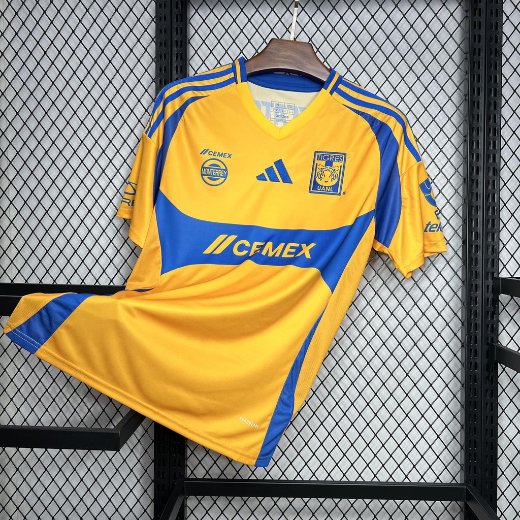 Tigres UANL 24-25 Home Stadium Jersey - Fans Version - SOCCERDEALSHOP
