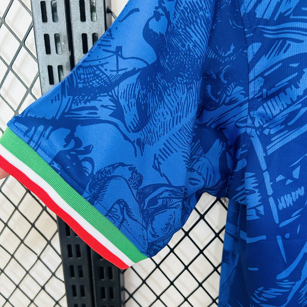 Italy 2024 Blue Special Edition Jersey - Fans Version - SOCCERDEALSHOP