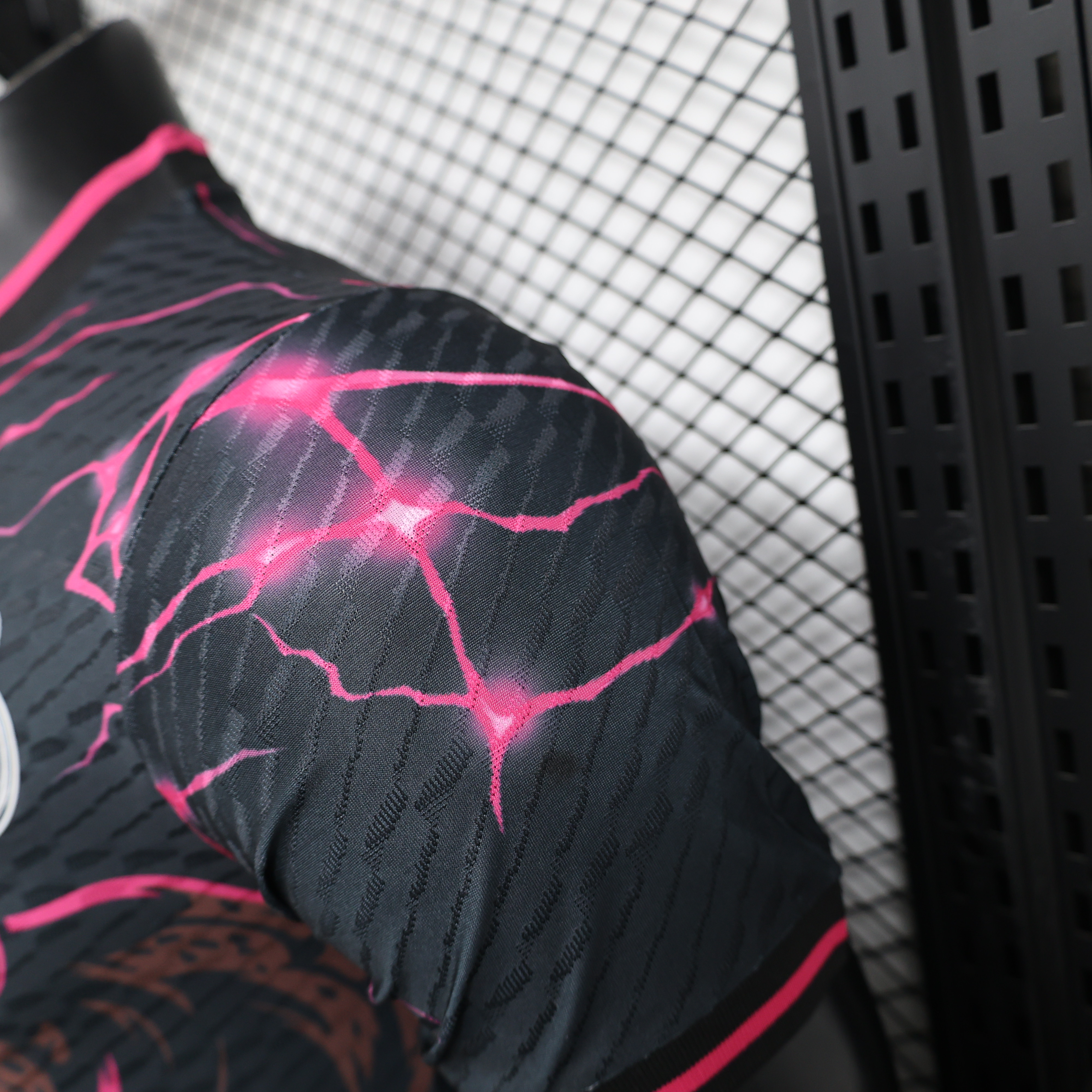 Real Madrid 24-25 Leopard Special Edition Black Jersey - Player Version - SOCCERDEALSHOP