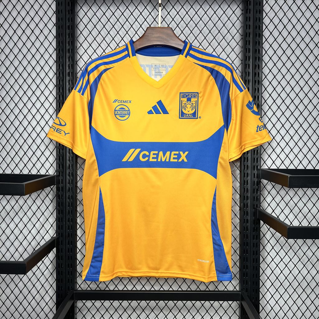 Tigres UANL 24-25 Home Stadium Jersey - Fans Version - SOCCERDEALSHOP
