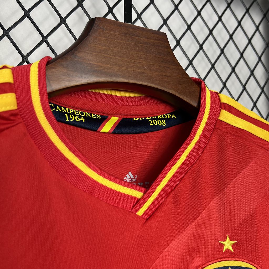 Retro Spain 2012 Home Stadium Kids Kit - SOCCERDEALSHOP