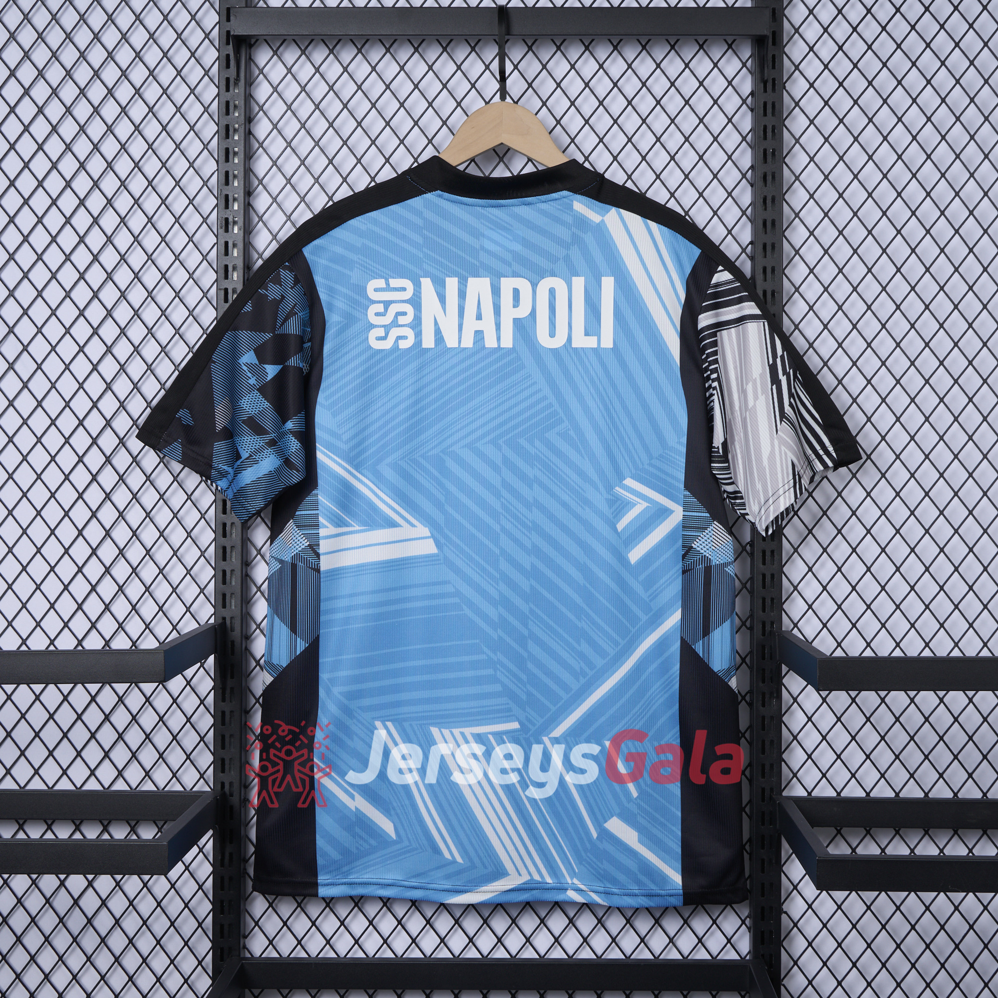 Napoli 24-25 Pre-Match Training Jersey - Fans Version - SOCCERDEALSHOP