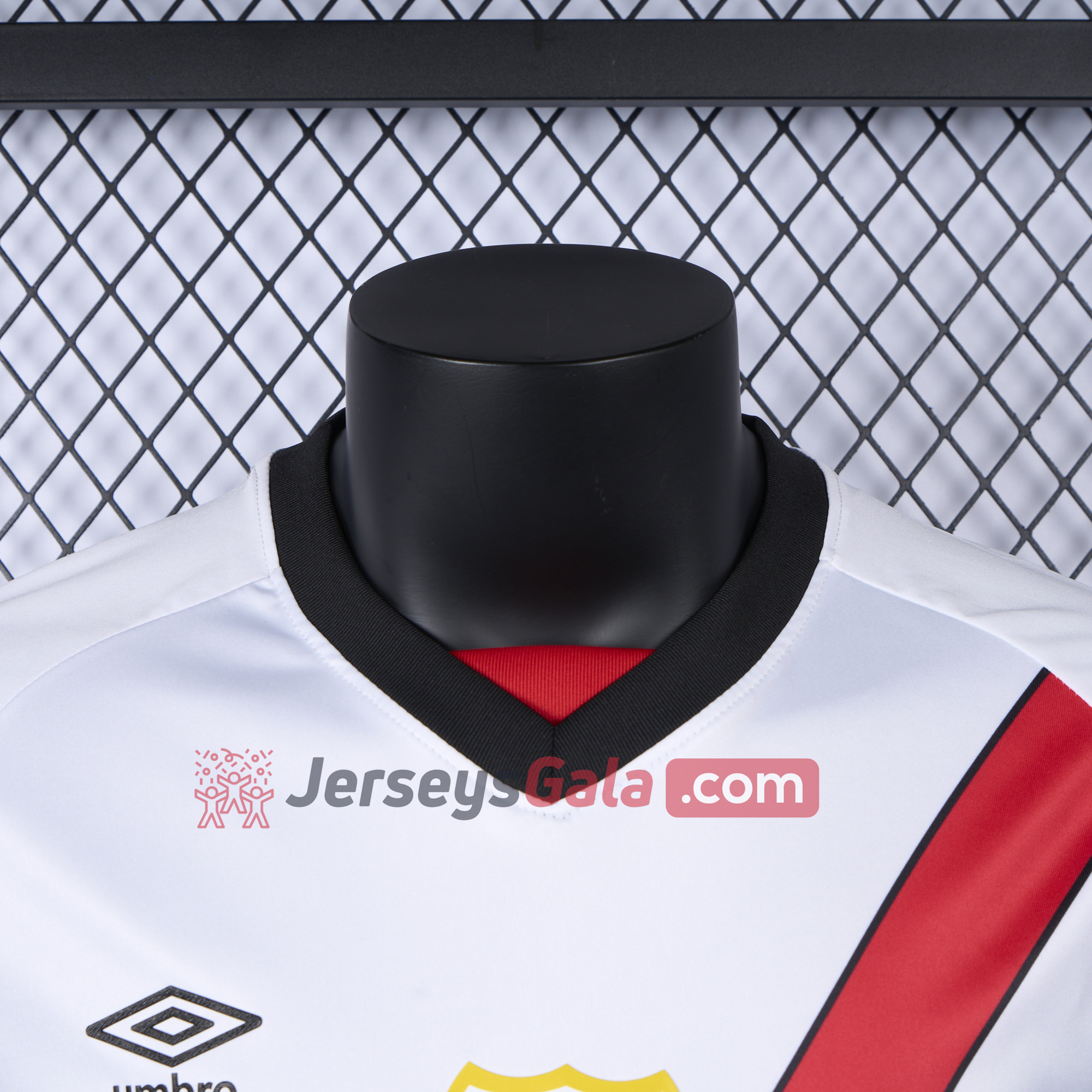 Rayo Vallecano 24-25 Home Jersey - Player Version - SOCCERDEALSHOP