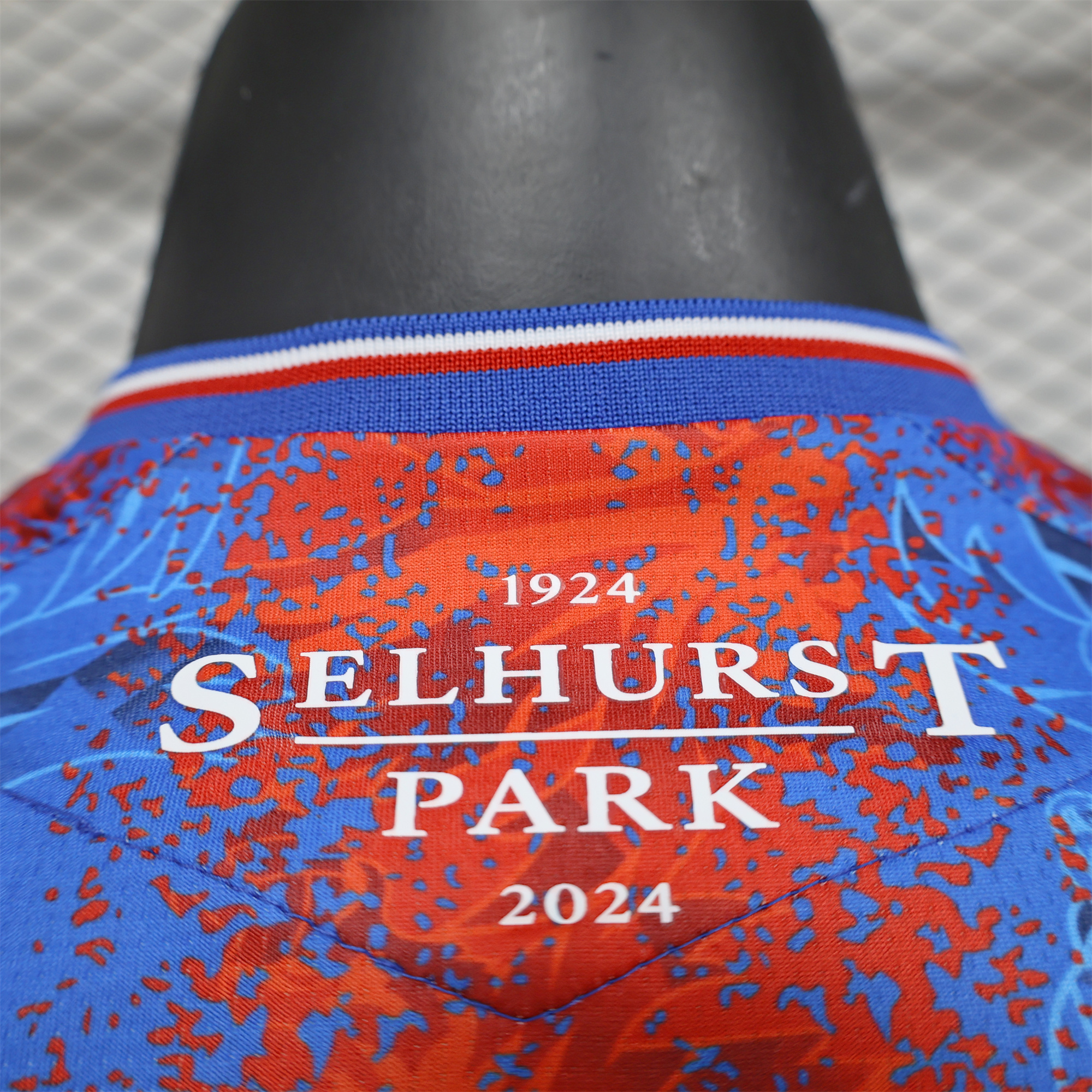 Crystal Palace 24-25 Home Stadium Jersey - Player Version - SOCCERDEALSHOP