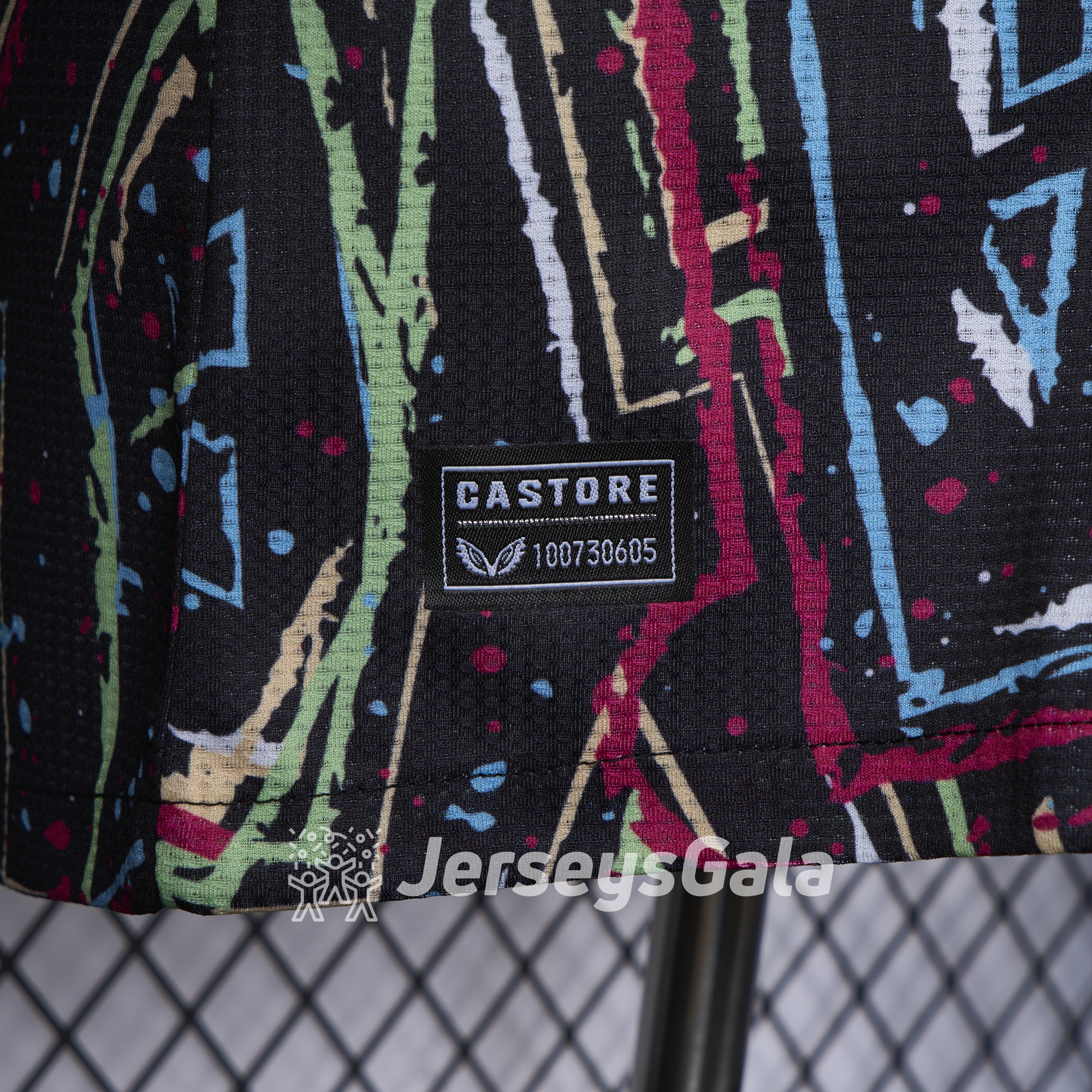 Bayer 04 Leverkusen 24-25 Black Graffiti Special Edition Jersey - Player Version - SOCCERDEALSHOP