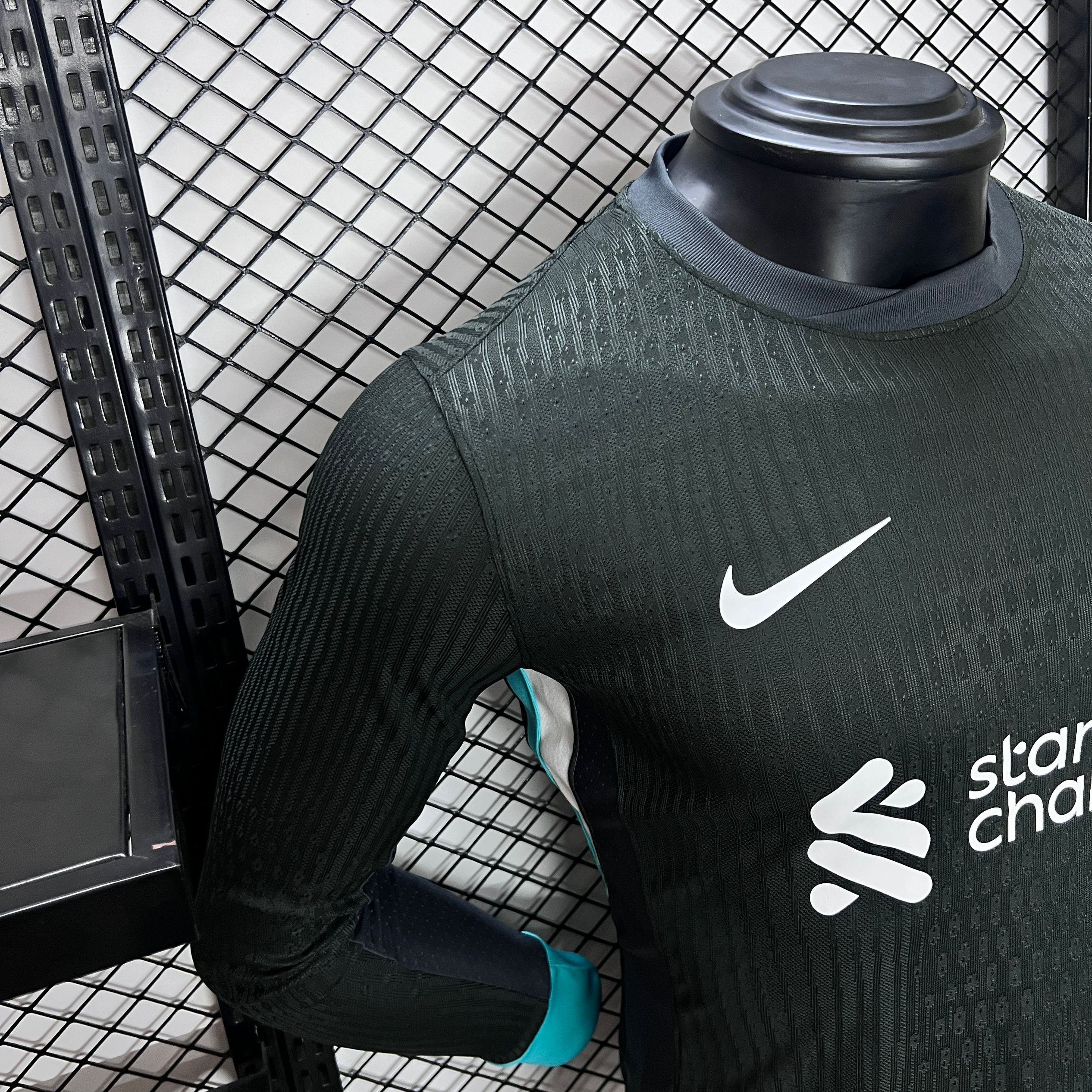 Liver.pool 24-25 Away Long Sleeve Jersey - Player Version - SOCCERDEALSHOP