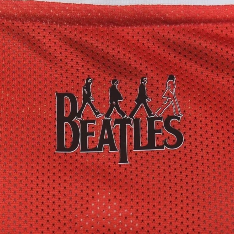 Liver.pool X THE BEATLES 24-25 Red Special Edition Jersey - Player Version - SOCCERDEALSHOP