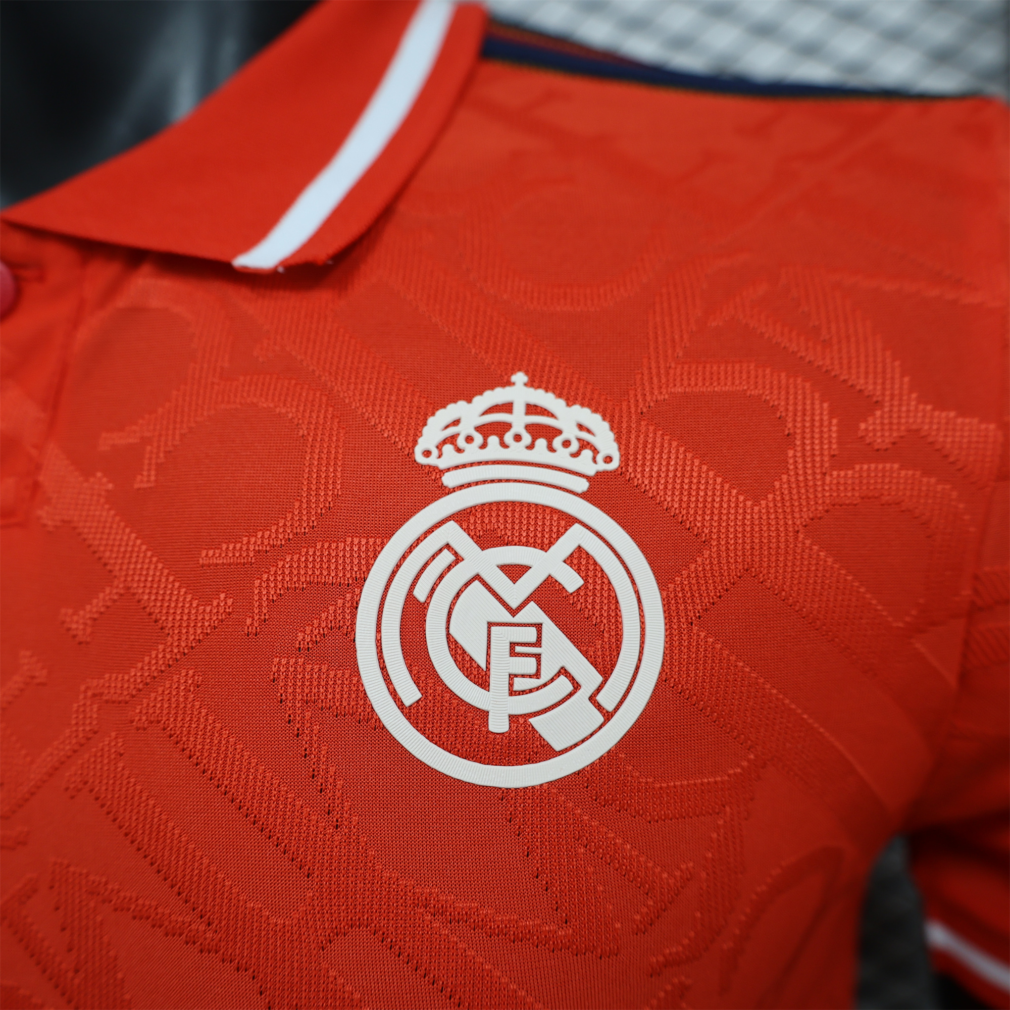 Real Madrid 24-25 Trefoil Orange Jersey - Player Version - SOCCERDEALSHOP