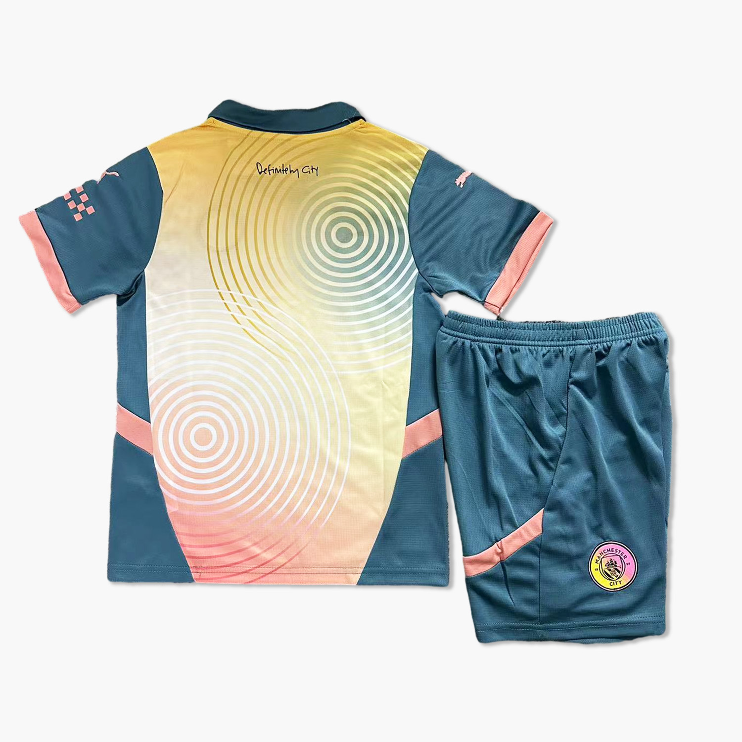 Manchester City 24-25 Fourth Kids Kit - SOCCERDEALSHOP