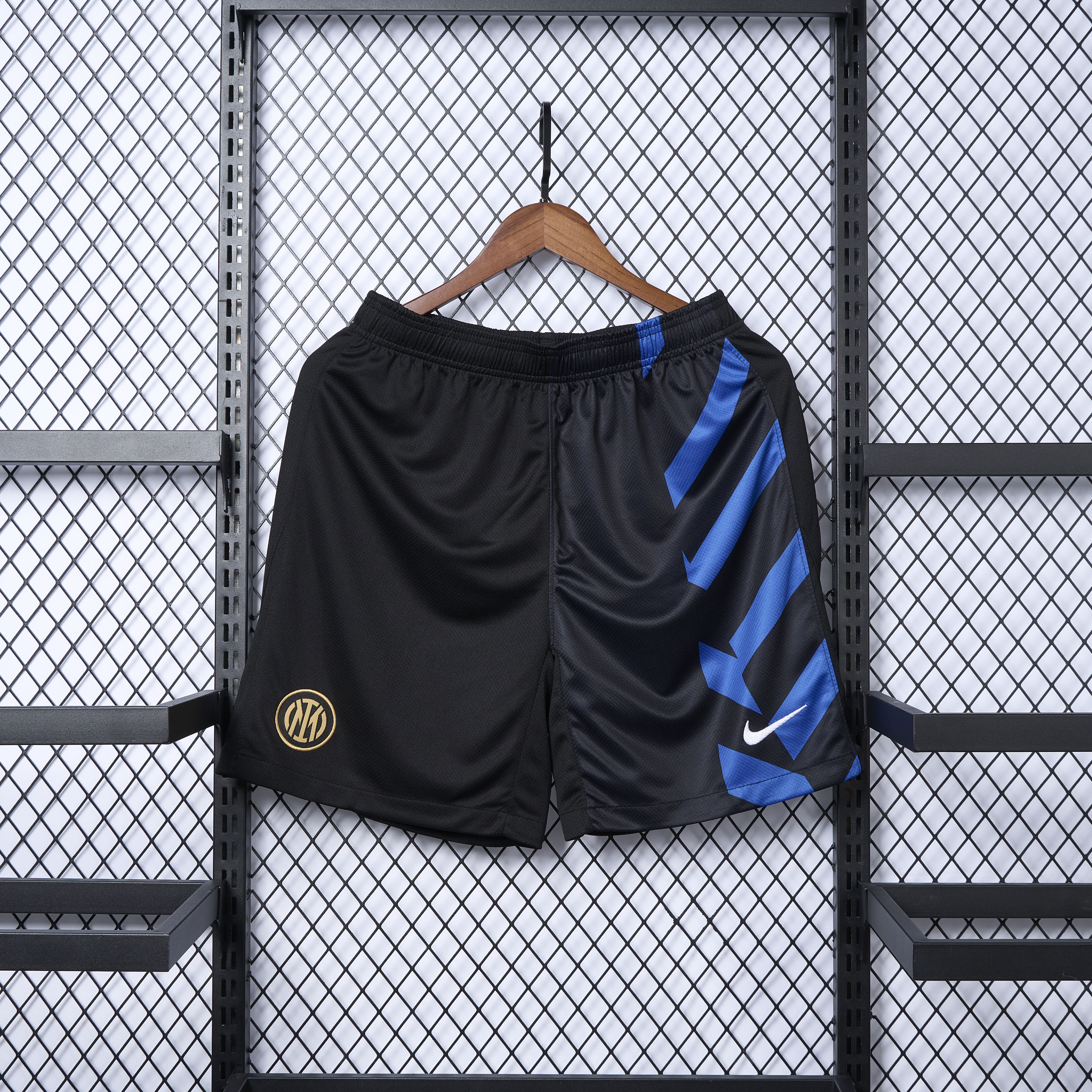 Inter Milan 24-25 Home Shorts - Fans Version - SOCCERDEALSHOP