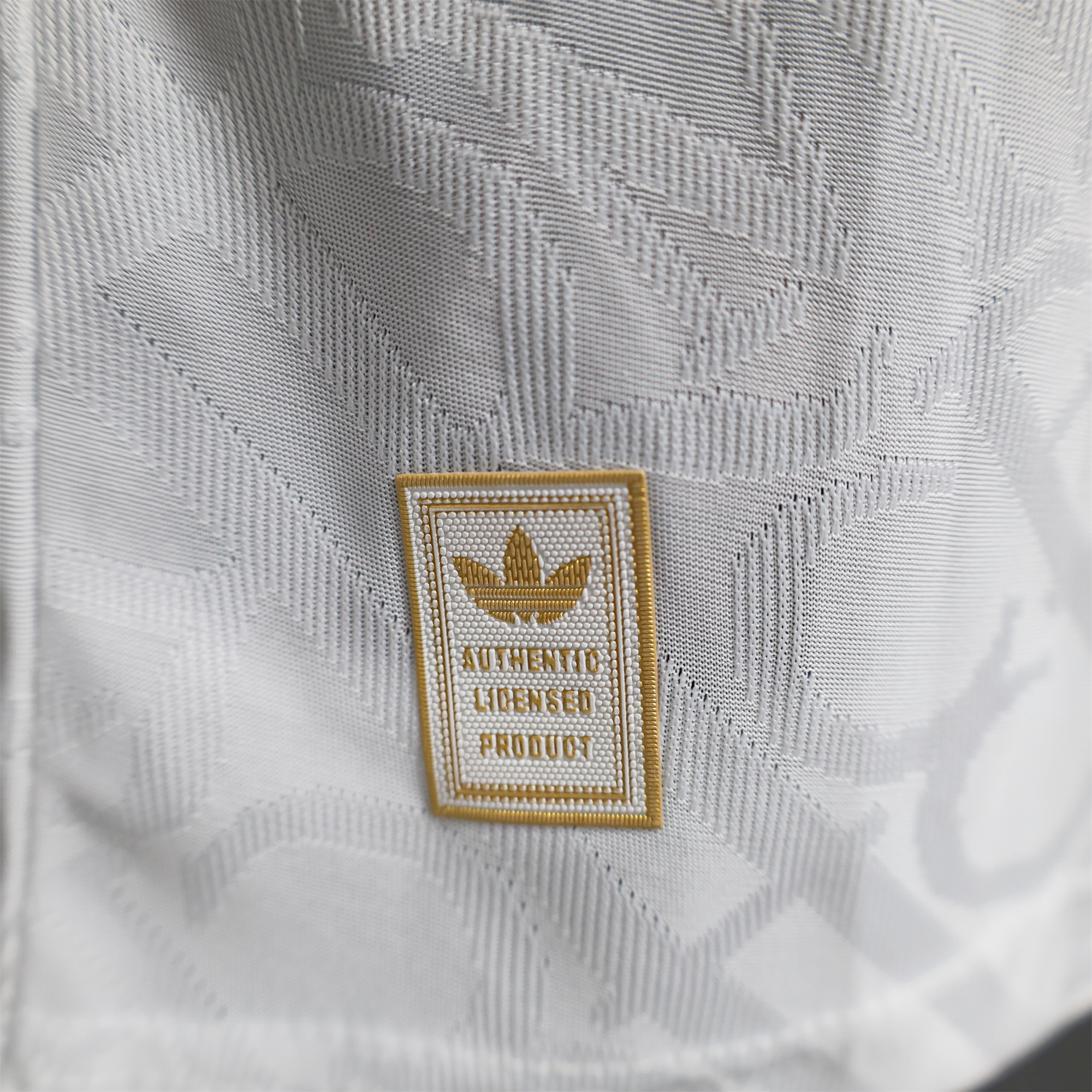 Real Madrid 24-25 White Gold Special Edition Jersey - Player Version - SOCCERDEALSHOP