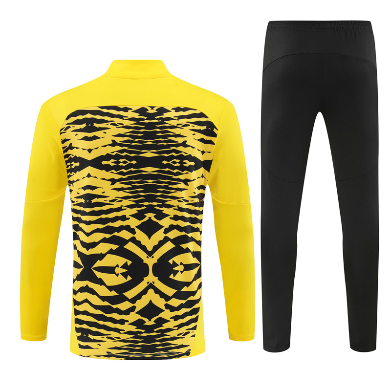 Dortmund 24-25 Long Sleeve Training Set - Yellow Camouflage - SOCCERDEALSHOP