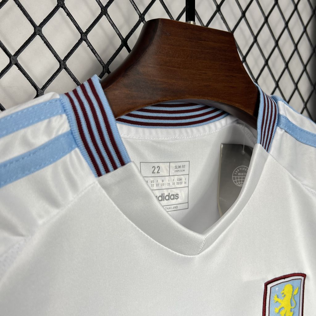 Aston Villa 24-25 Away Kids Kit - SOCCERDEALSHOP