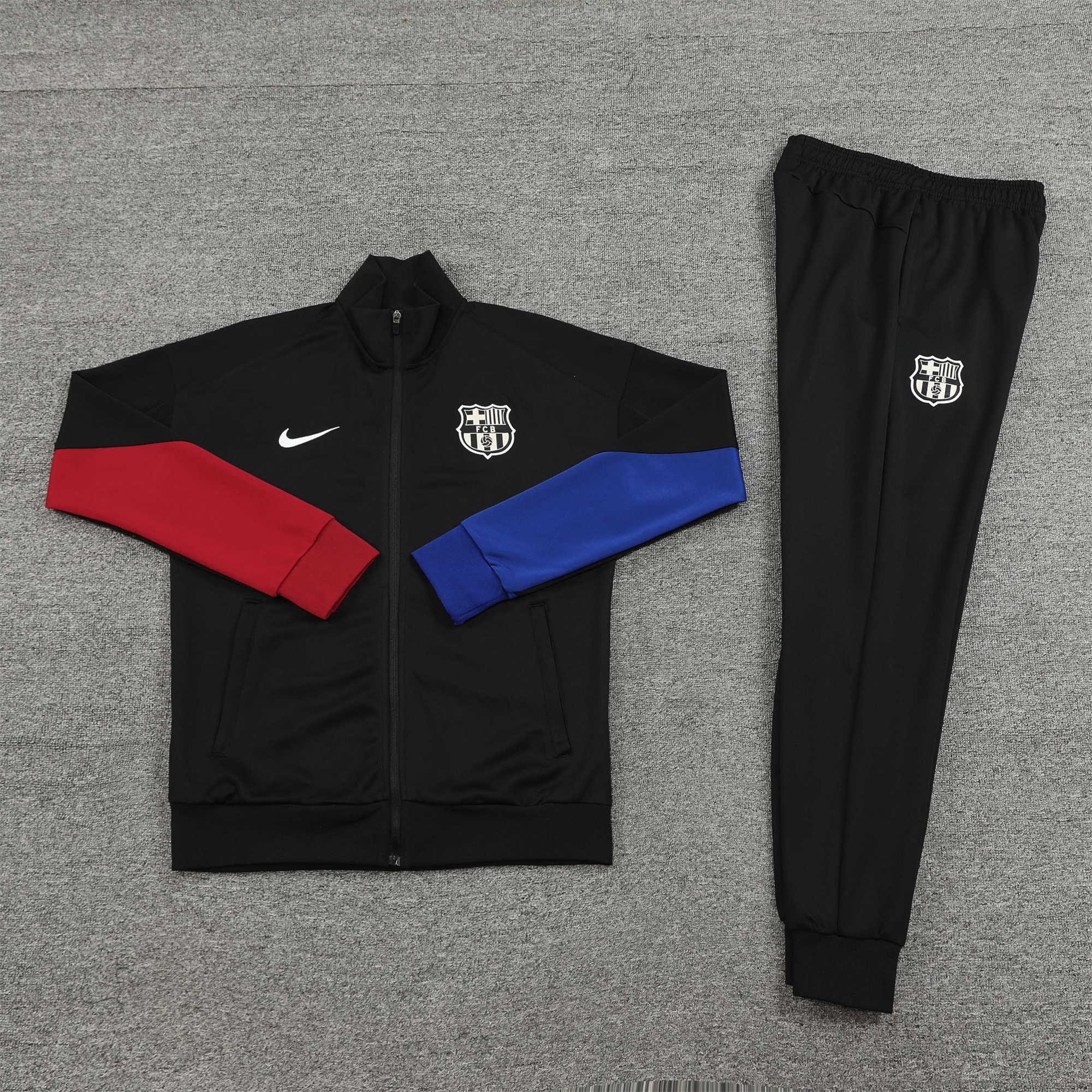 B.A.R.S.A 24-25 Jacket Training Tracksuit - Black - SOCCERDEALSHOP