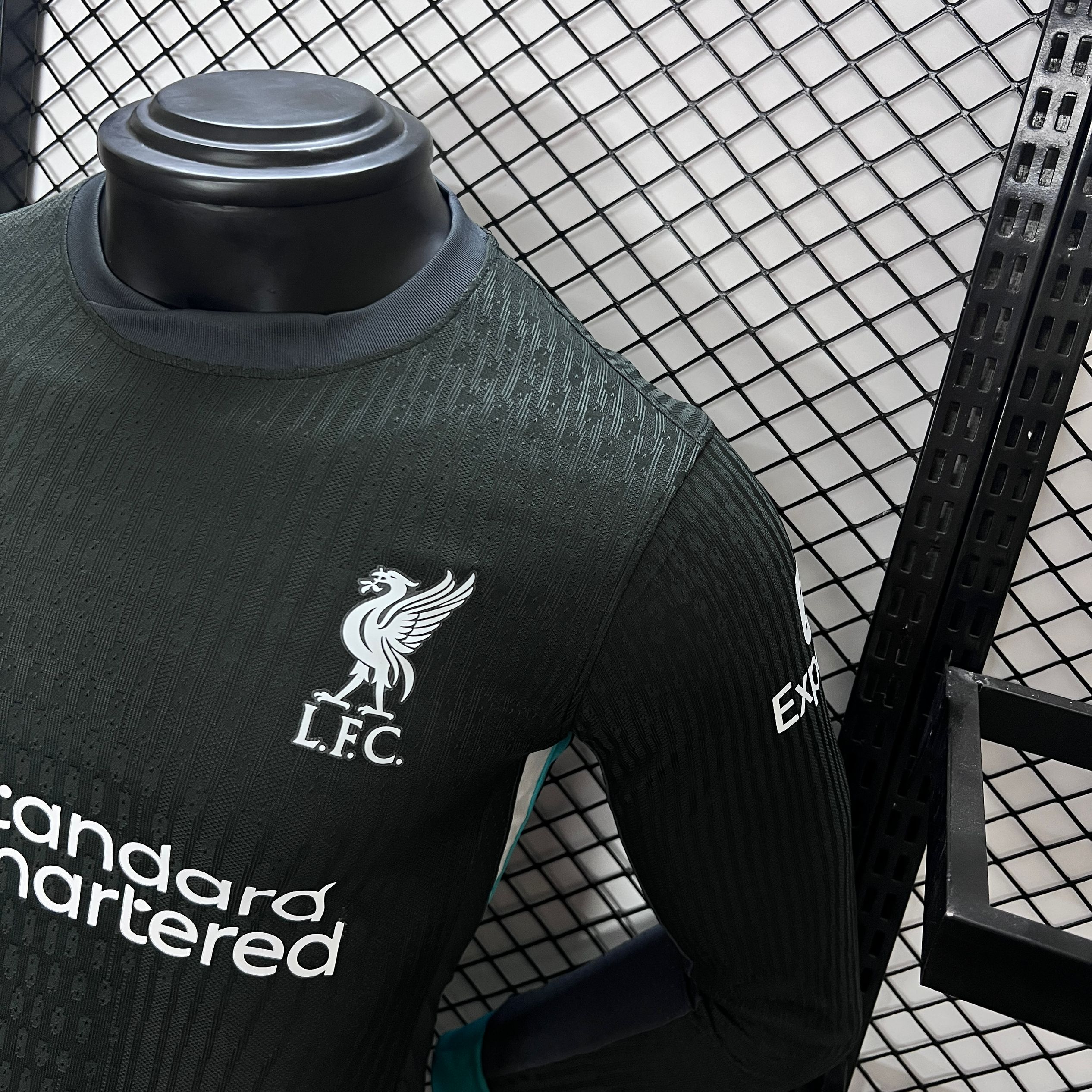 Liver.pool 24-25 Away Long Sleeve Jersey - Player Version - SOCCERDEALSHOP