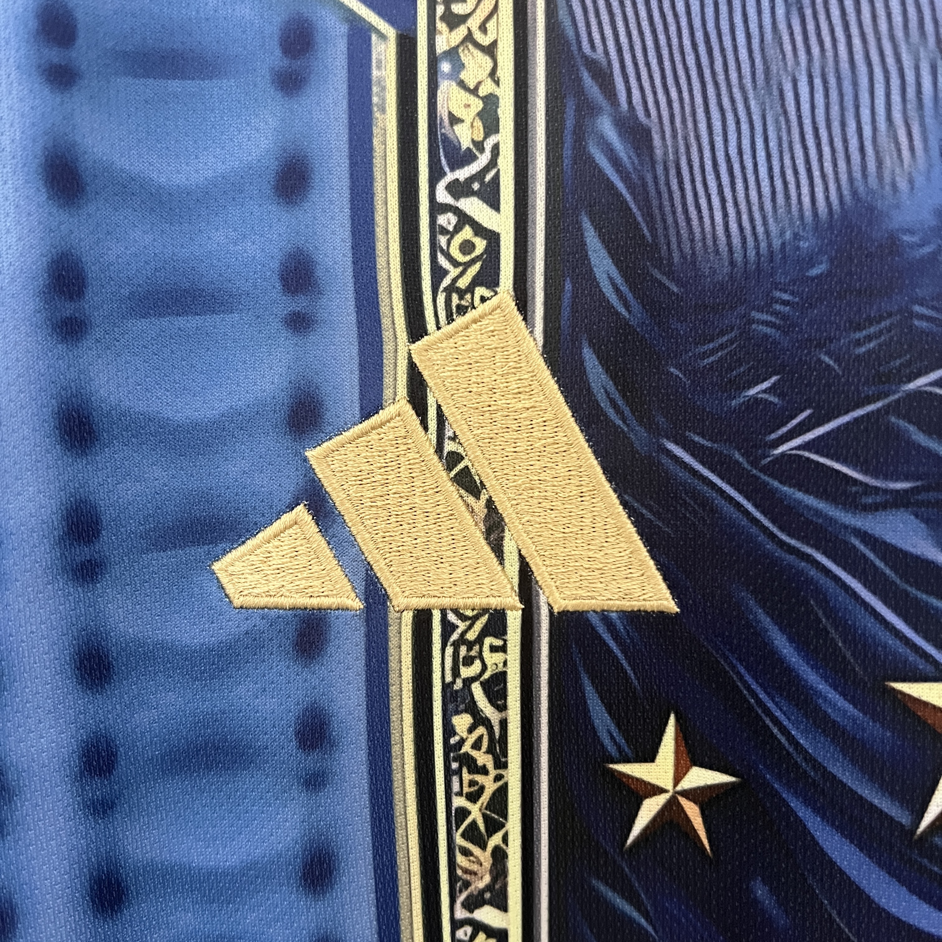 Italy 2024 Blue Mural Special Edition Jersey - Fans Version - SOCCERDEALSHOP