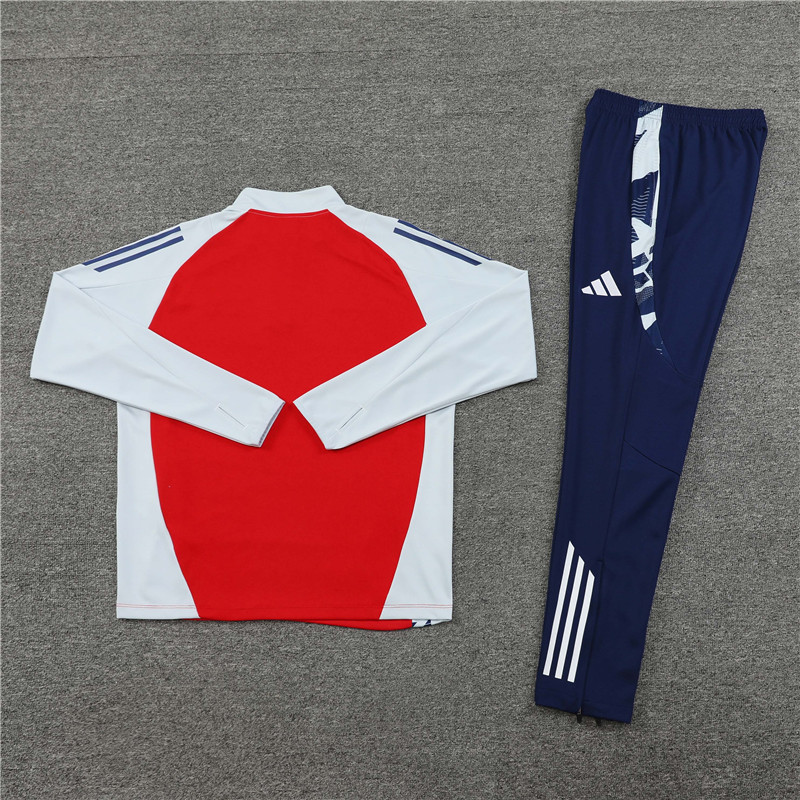Arsenal 24-25 Long Sleeve Training Set - Red & Blue - SOCCERDEALSHOP