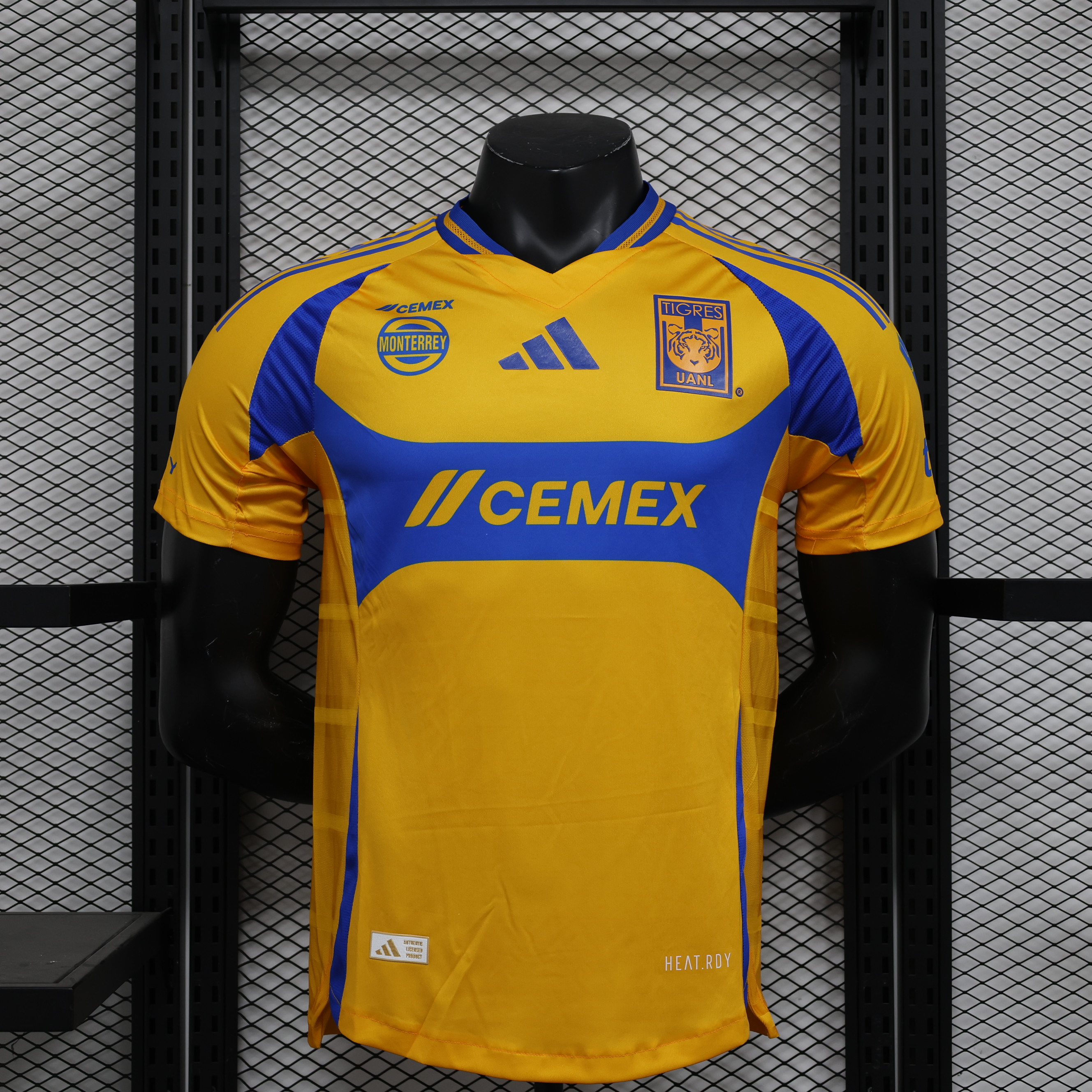 Tigres UANL 24-25 Home Stadium Jersey - Player Version - SOCCERDEALSHOP