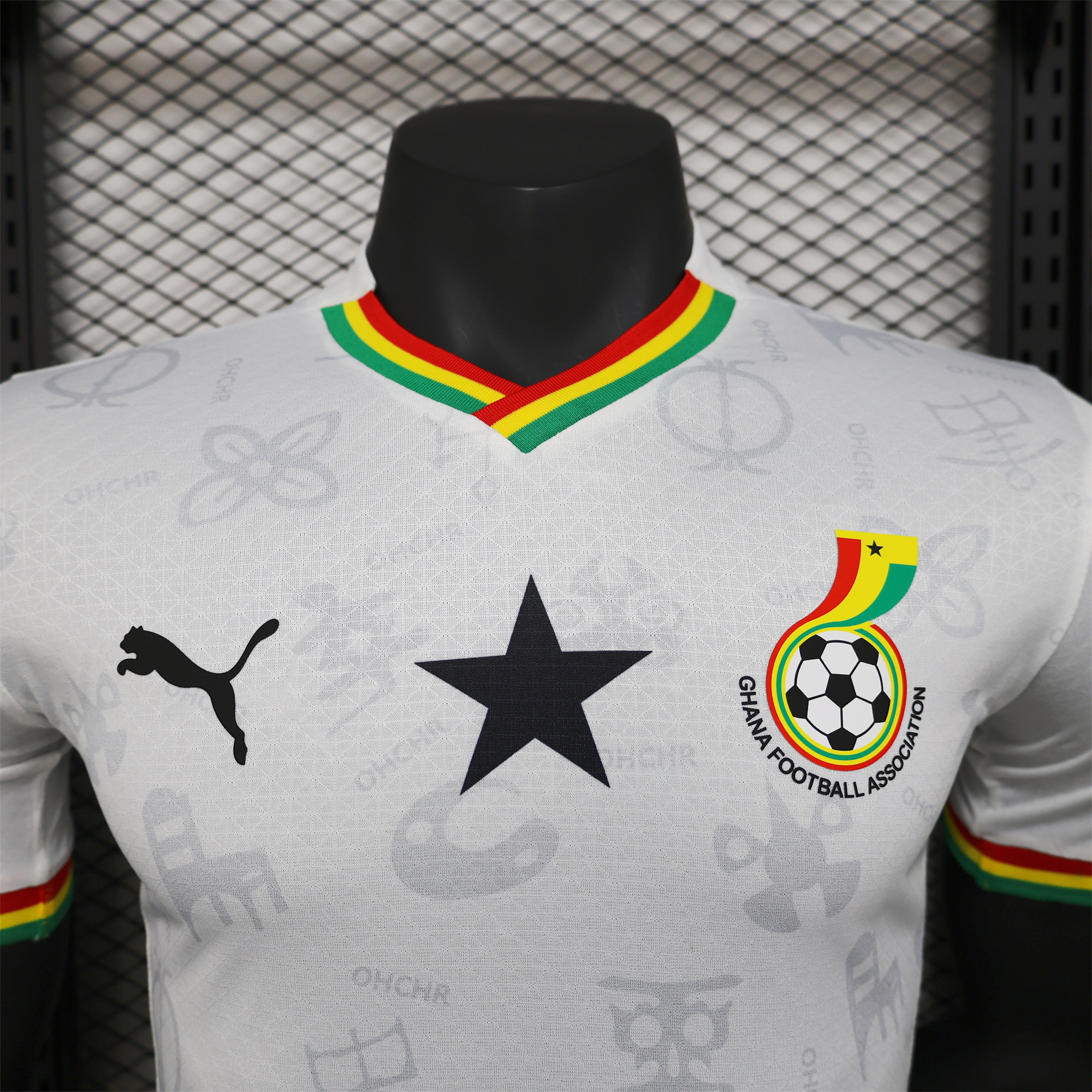 Ghana 2024-25 Home Jersey - Player Version - SOCCERDEALSHOP