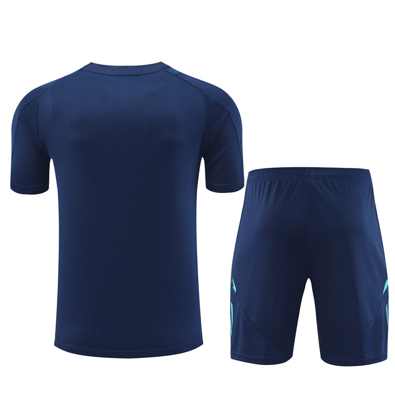 Arsenal 24-25 Short-Sleeve Training Set - Deep Blue - SOCCERDEALSHOP