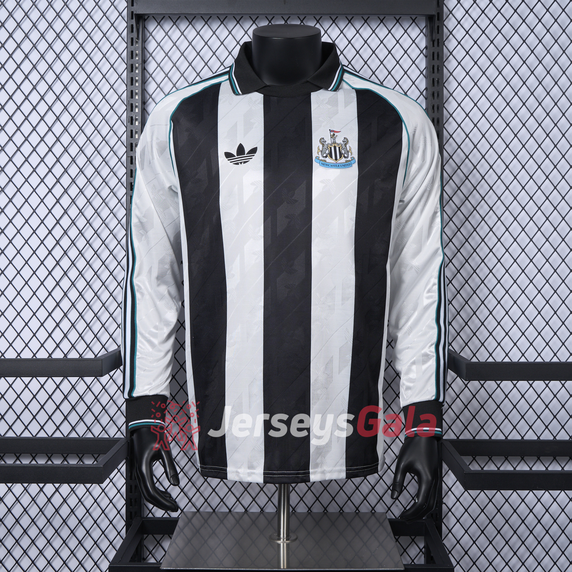 Newcastle United 24-25 Originals LFSTLR Long Sleeve Jersey - Player Version - SOCCERDEALSHOP