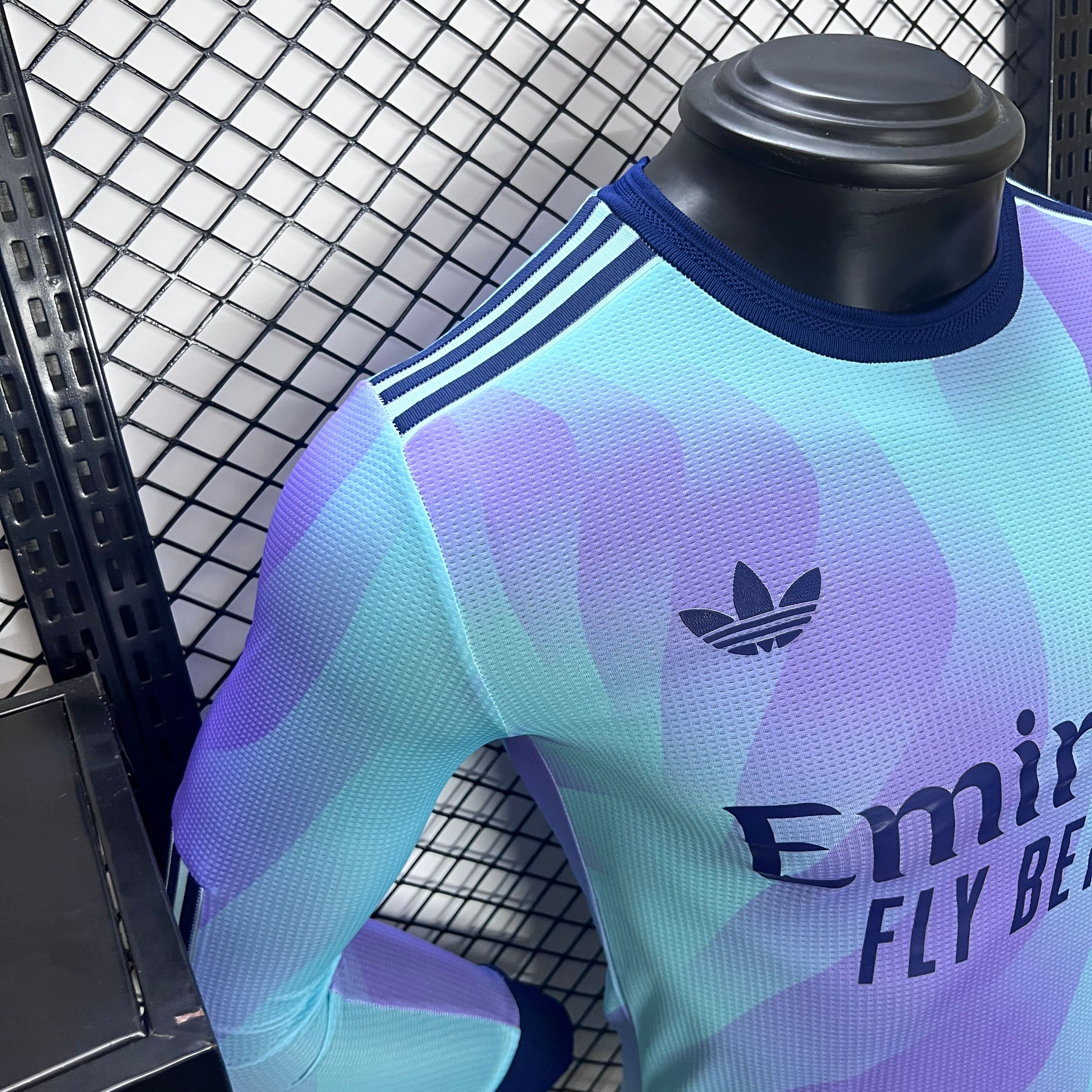 Arsenal 24-25 Third Long Sleeve Jersey - Player Version - SOCCERDEALSHOP