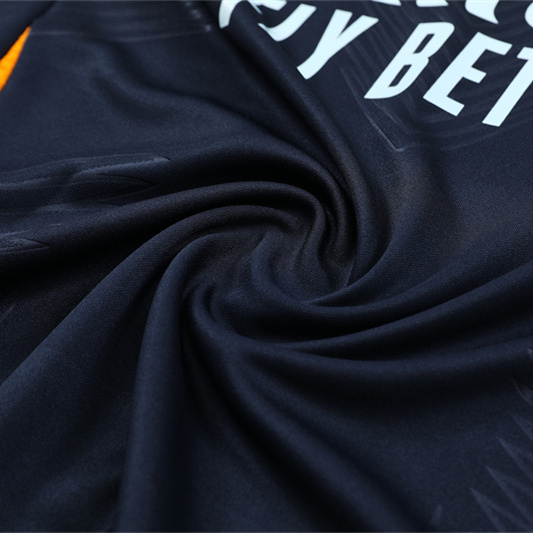 Real Madrid 24-25 Long Sleeve Training Set - Player Version - Royal Blue - SOCCERDEALSHOP