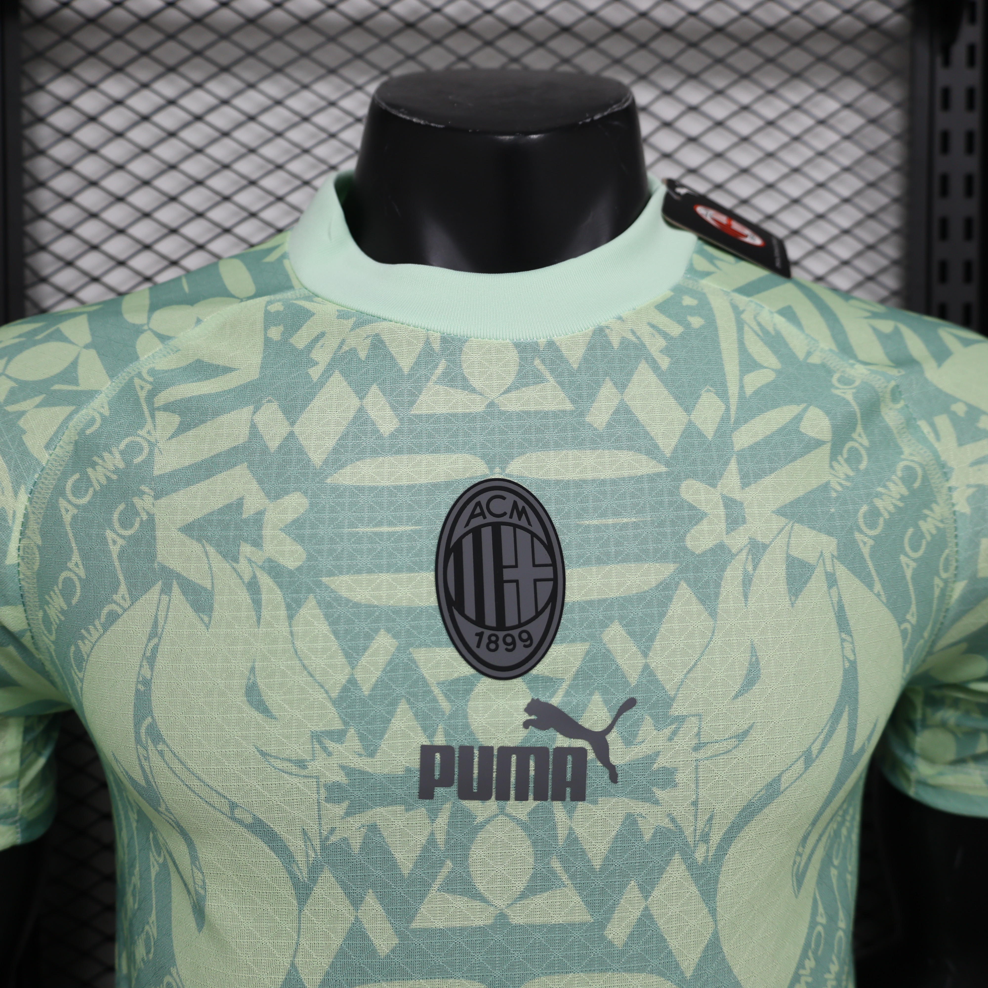 AC Milan 24-25 ftblSTATEMENT Retro Jersey - Player Version - SOCCERDEALSHOP