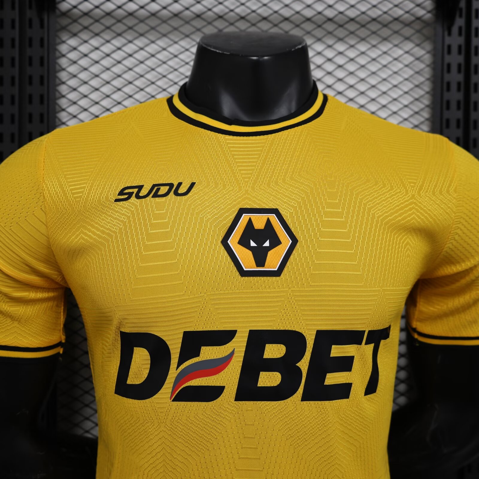 Wolverhampton Wanderers Wolves 24-25 Home Jersey - Player Version - SOCCERDEALSHOP