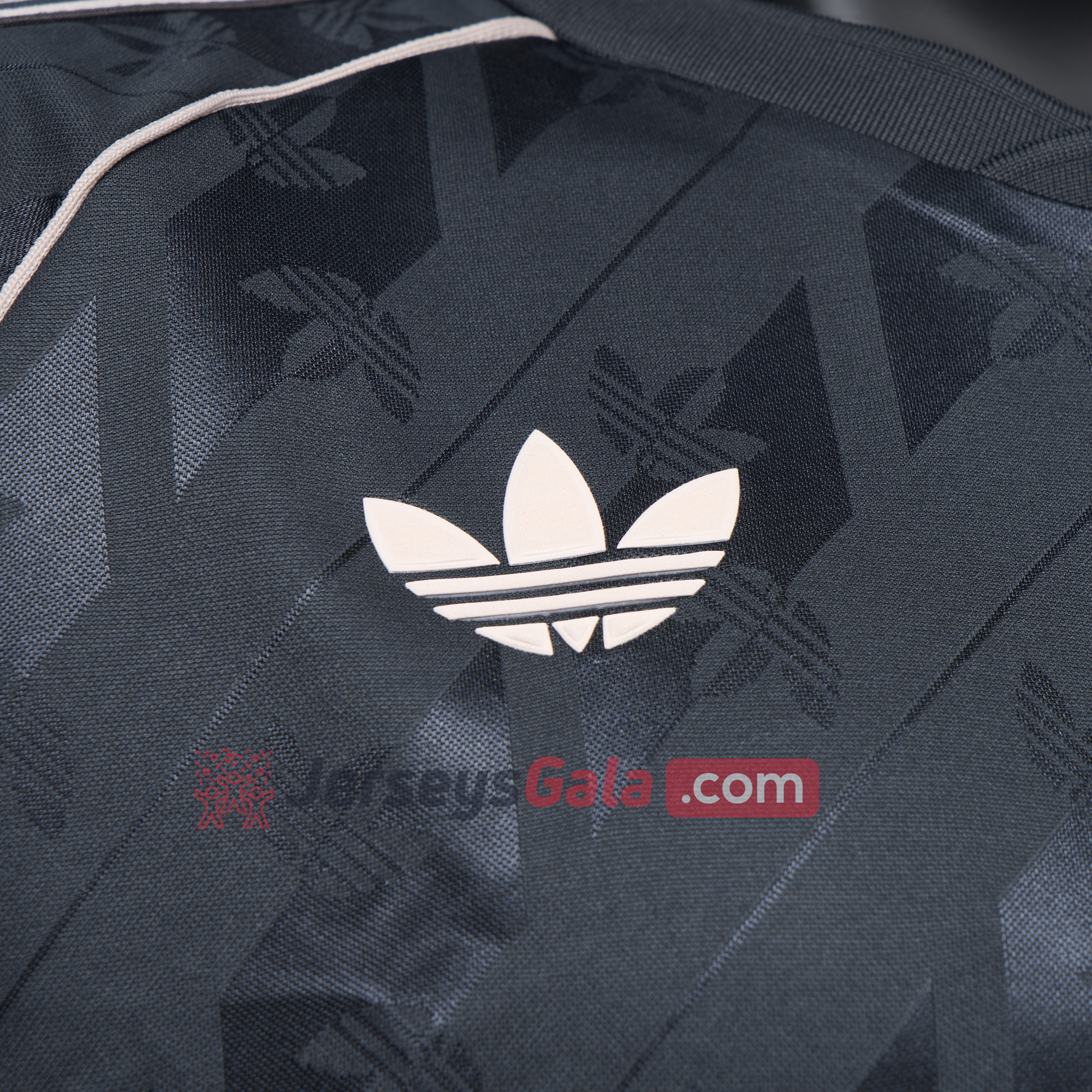 Real Madrid 24-25 Originals LFSTLR Jersey Charcoal - Player Version - SOCCERDEALSHOP