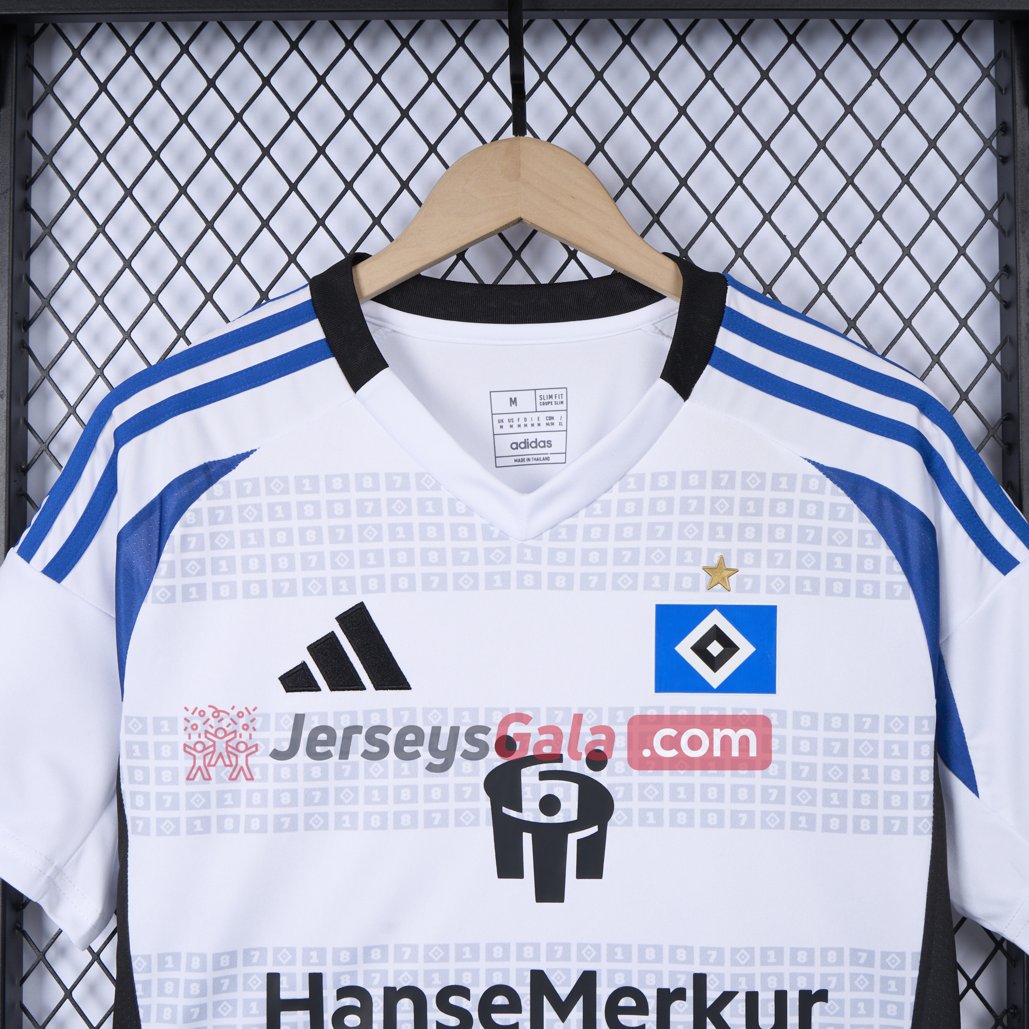 Hamburger SV 24-25 Home Stadium Jersey - Fans Version - SOCCERDEALSHOP