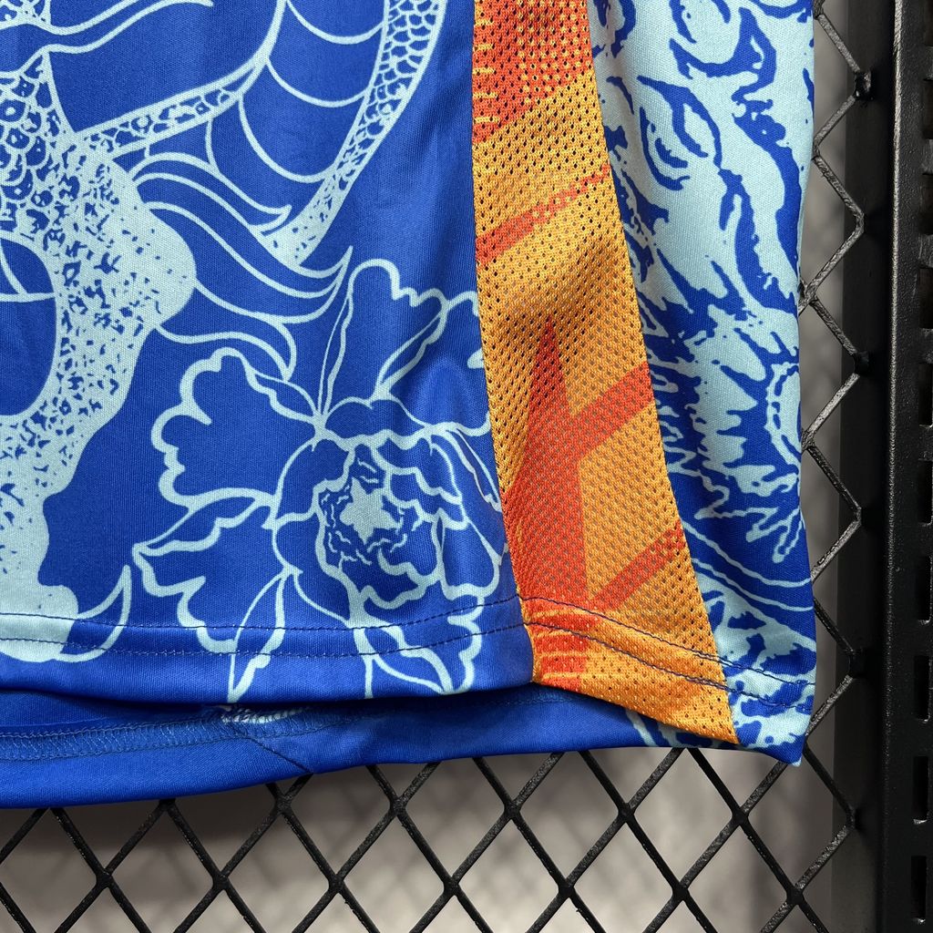 Real Madrid 24-25 Blue Dragon Special Edition Jersey - Fans Version - SOCCERDEALSHOP