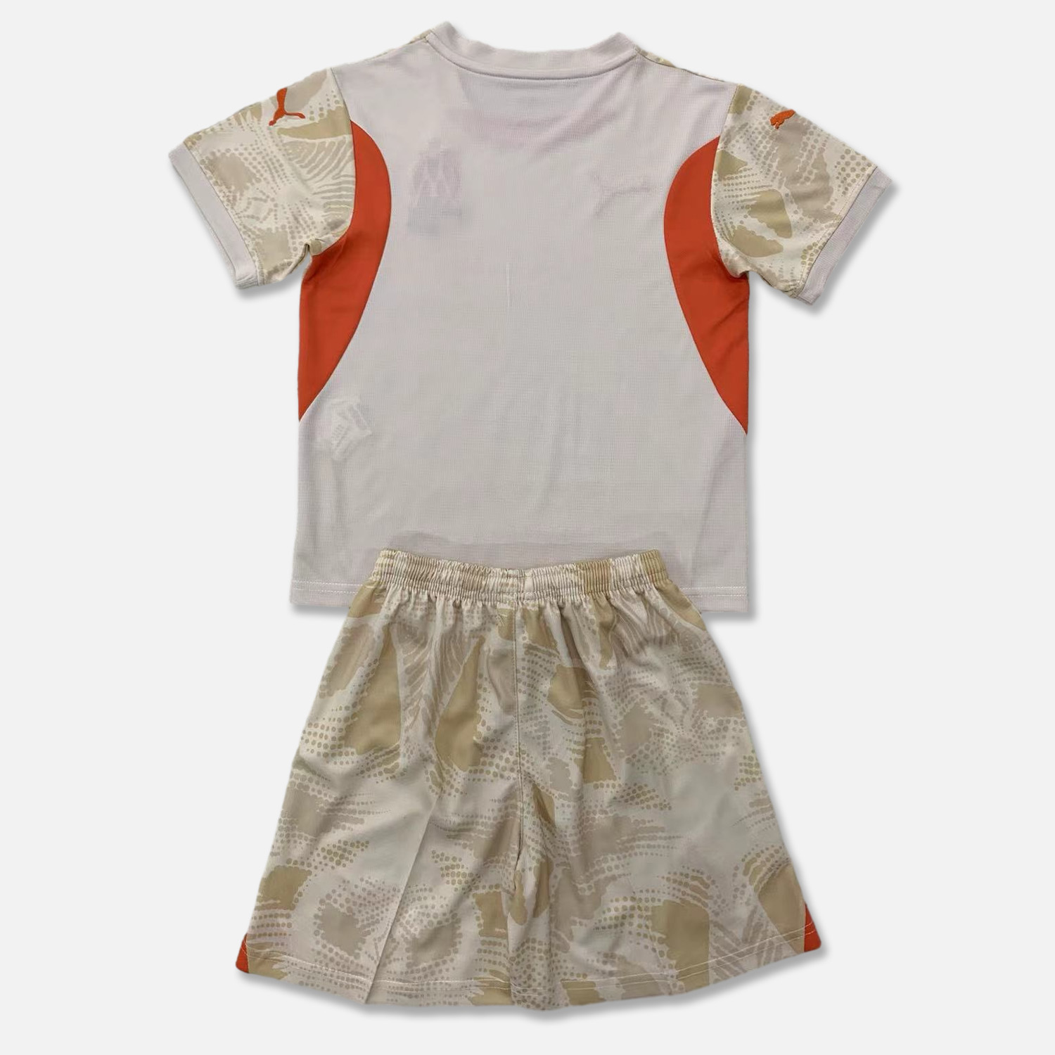 Marseille 24-25 Mud Yellow Goalkeeper Men's Adult Jersey Set - Fans Version - SOCCERDEALSHOP