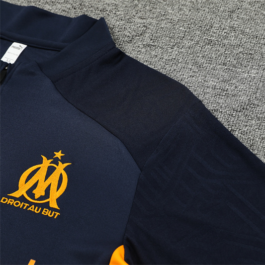 Marseille 24-25 Long Sleeve Training Set - Royal Blue - SOCCERDEALSHOP