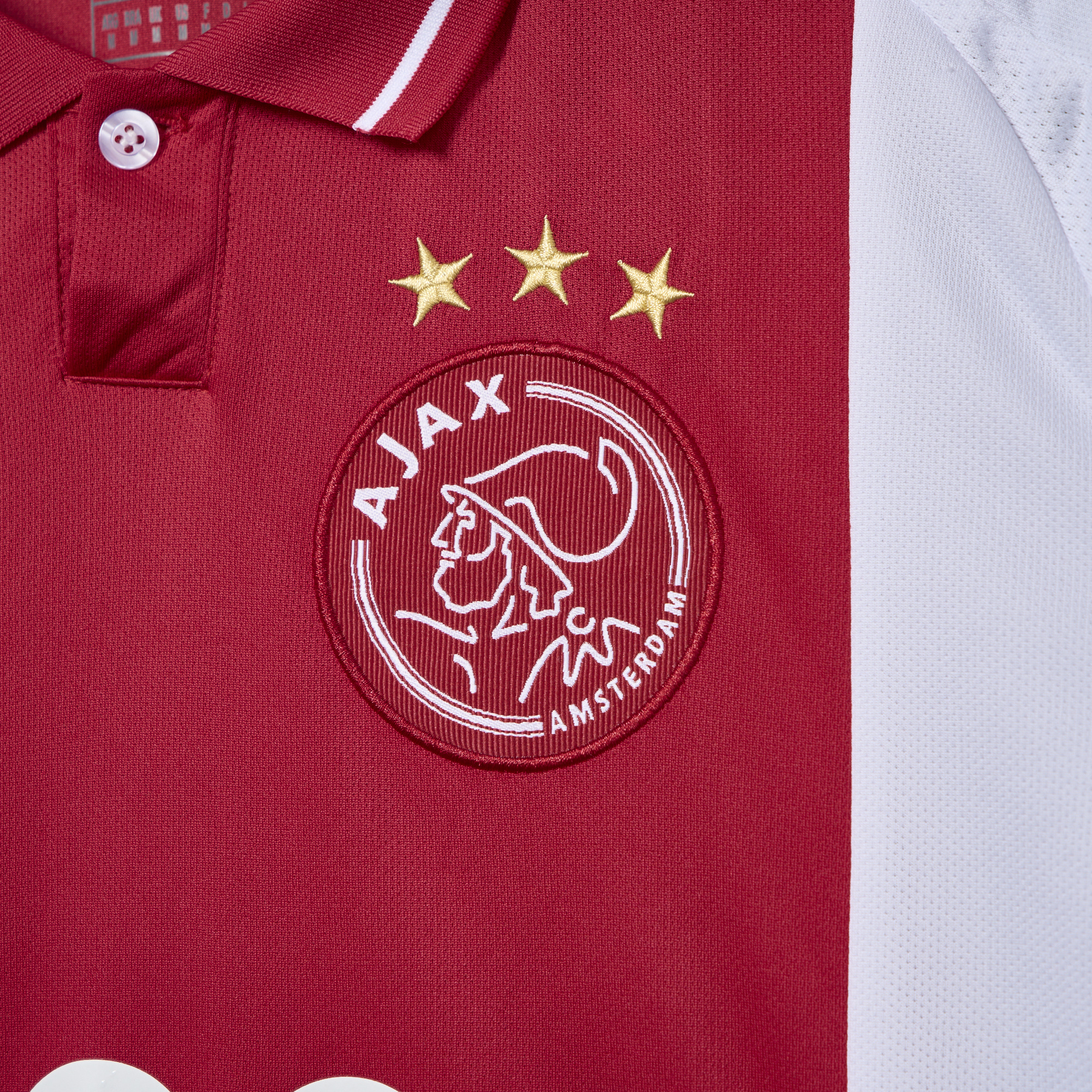 Ajax 24-25 Home Stadium Jersey - Fans Version - SOCCERDEALSHOP